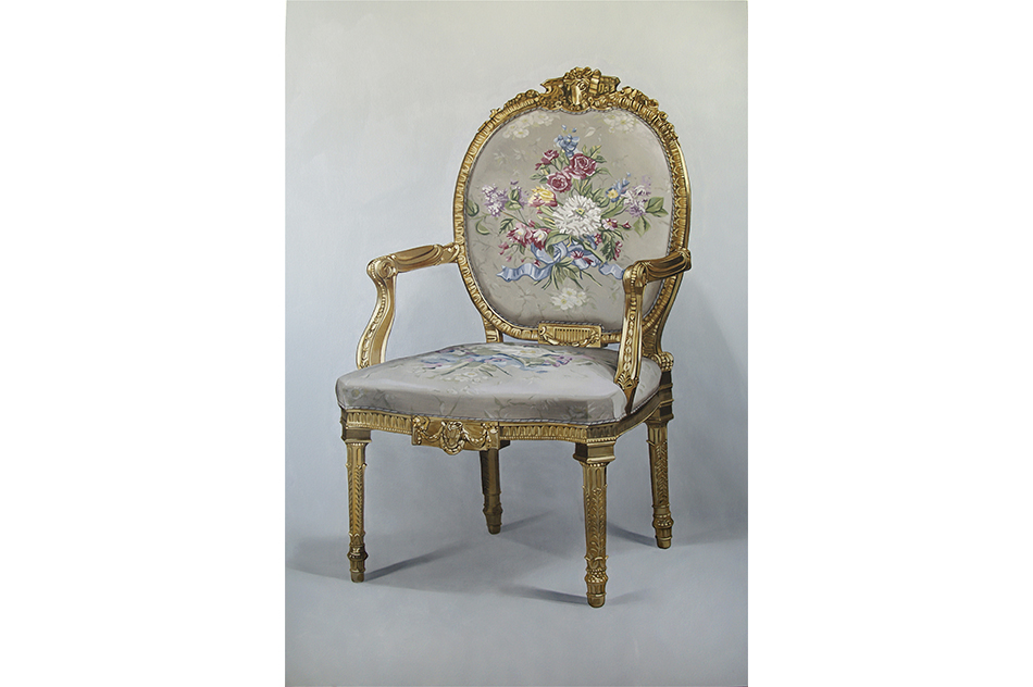 Jorge Cabiesesserie Violencia Pasiva, 2012Óleo sobre tela79 x 129 cm