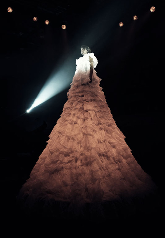 PhaedraCostume for Opera 'Phaedra' directed by Sophie Hunter, starring Ruby PhilogeneSolufleece, iron, plastic, horsehair, cellophane, irrigation tube and thread2m x 2m x 4.6m2015