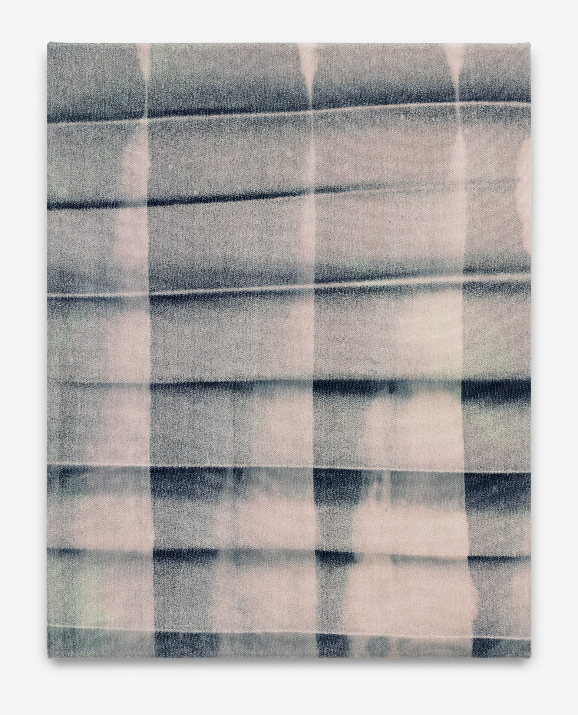 untitled, 51x40cm, dye and bleach on denim, 2014