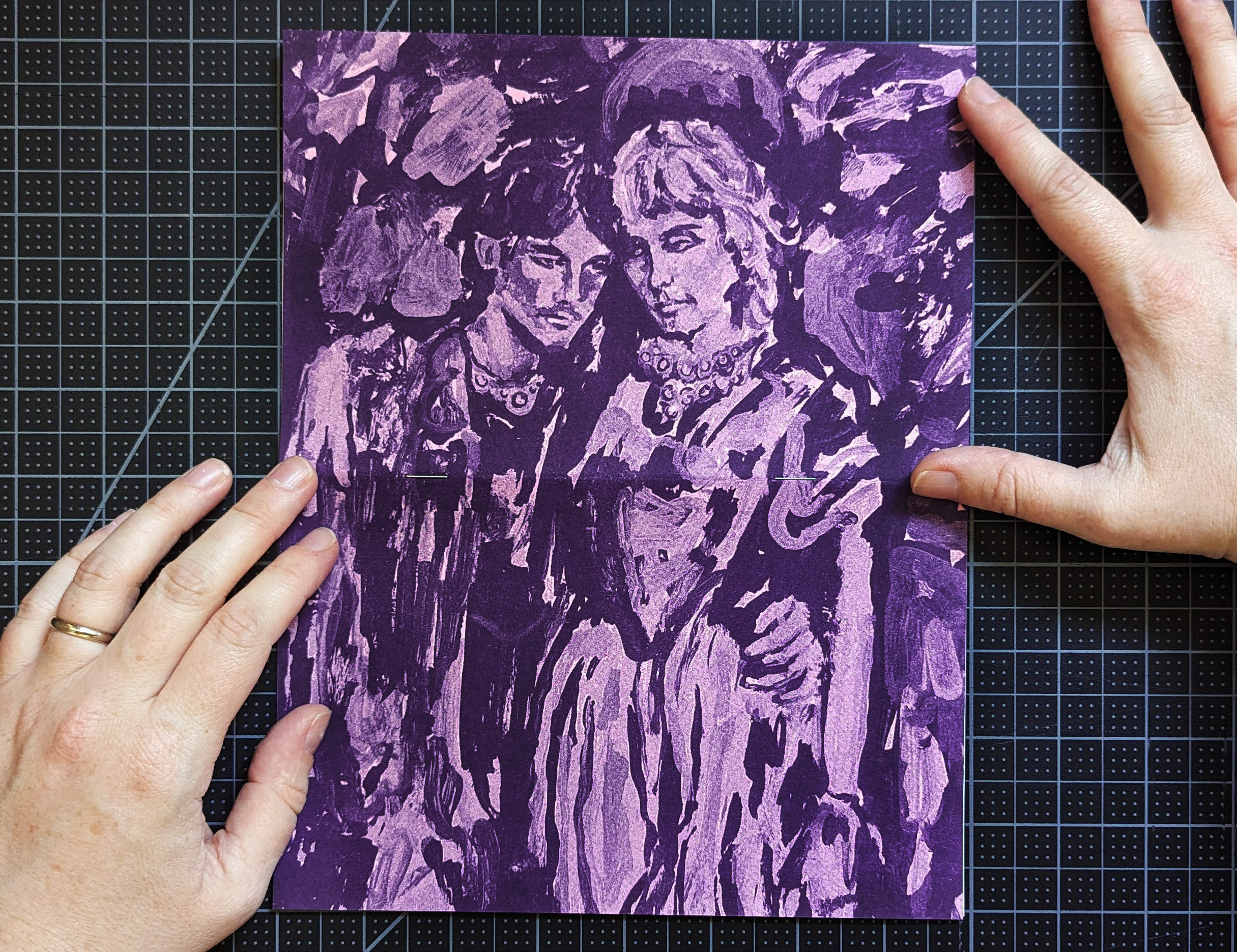 Endless Bummer, 12 pages, 5 x 8", single color risograph zine, 2023