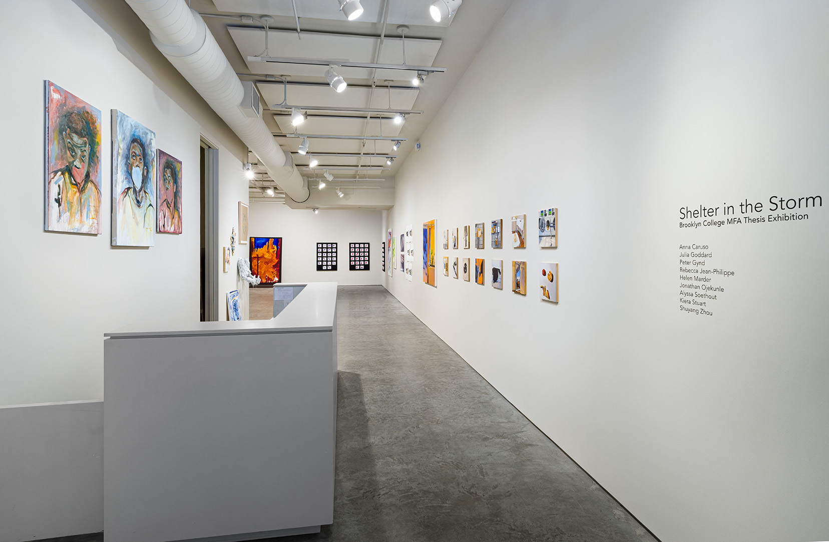 "Shelter in the Storm" installation view. Image by Etienne Frossard.