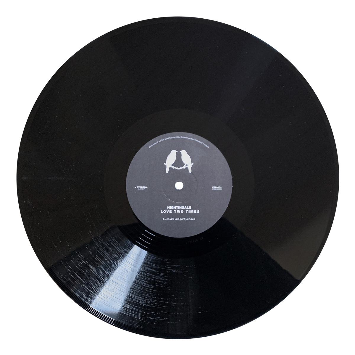 Free Sound Records FSR 002 Henrik Håkansson - Luscinia Luscinia; Luscinia Megarynchos Design: Fubbi Karlsson (credited)