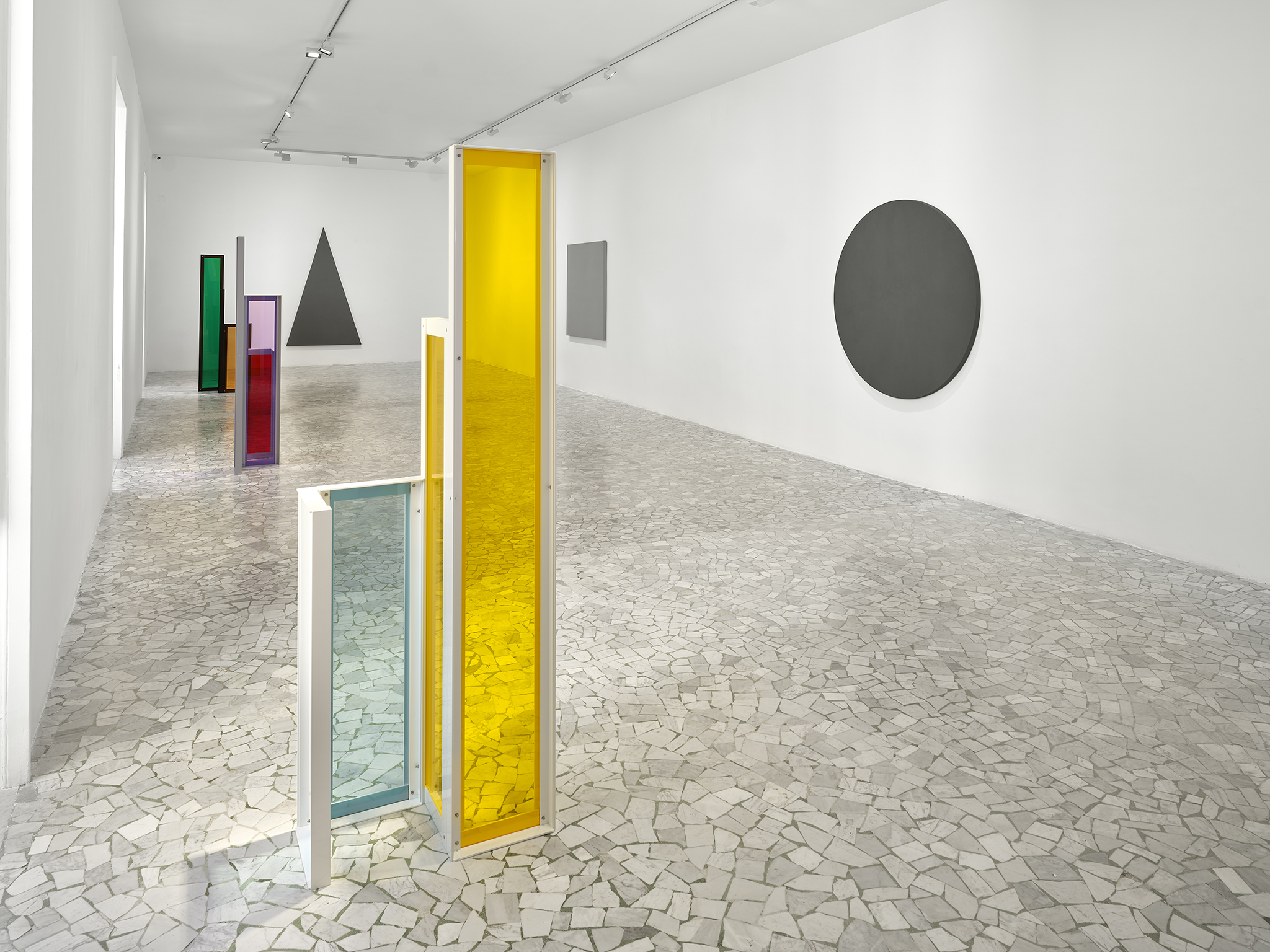 Alan Charlton and Liam Gillick Liam Gillick and Alan Charlton, Alfonso Artiaco, Naples, 2025