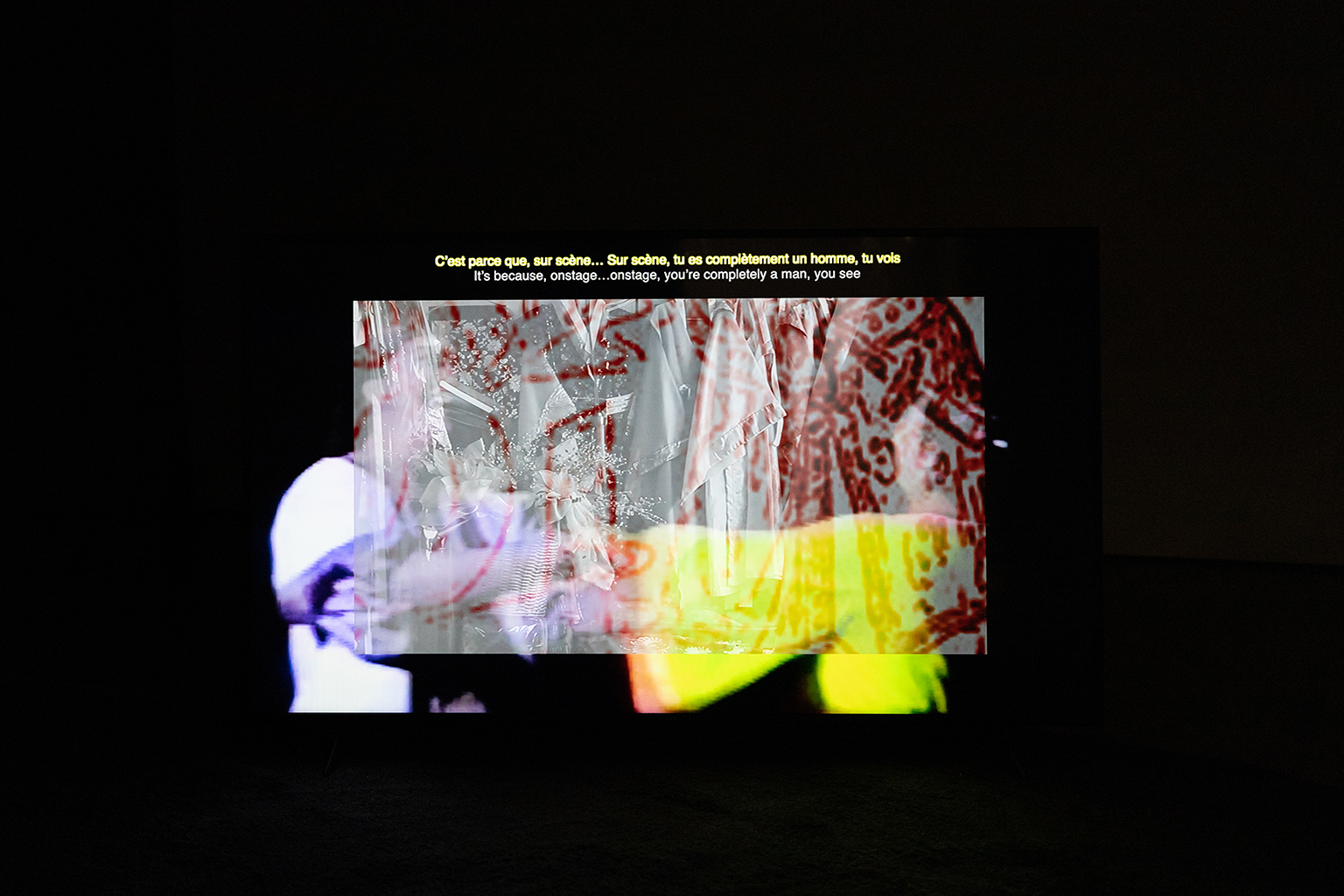 siren eun young jung. The Yeoseong Gukgeuk Project: Hijack the Gender!, Leonard & Bina Ellen Gallery (MOMENTA 2023). Photo : Mike Patten.