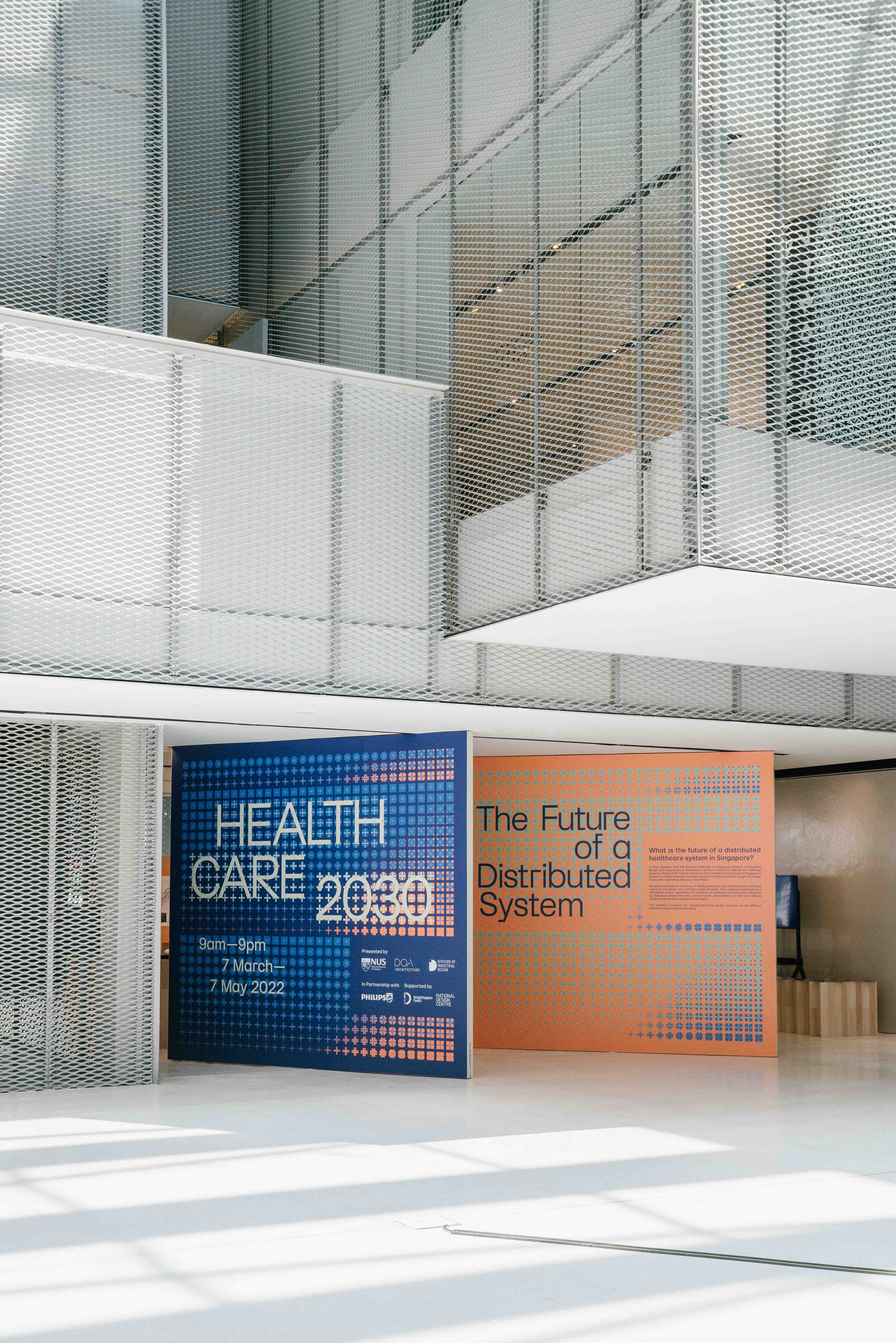 Healthcare 2030 Exhibition, National Design Centre, 2022 for Currency Design (SG)