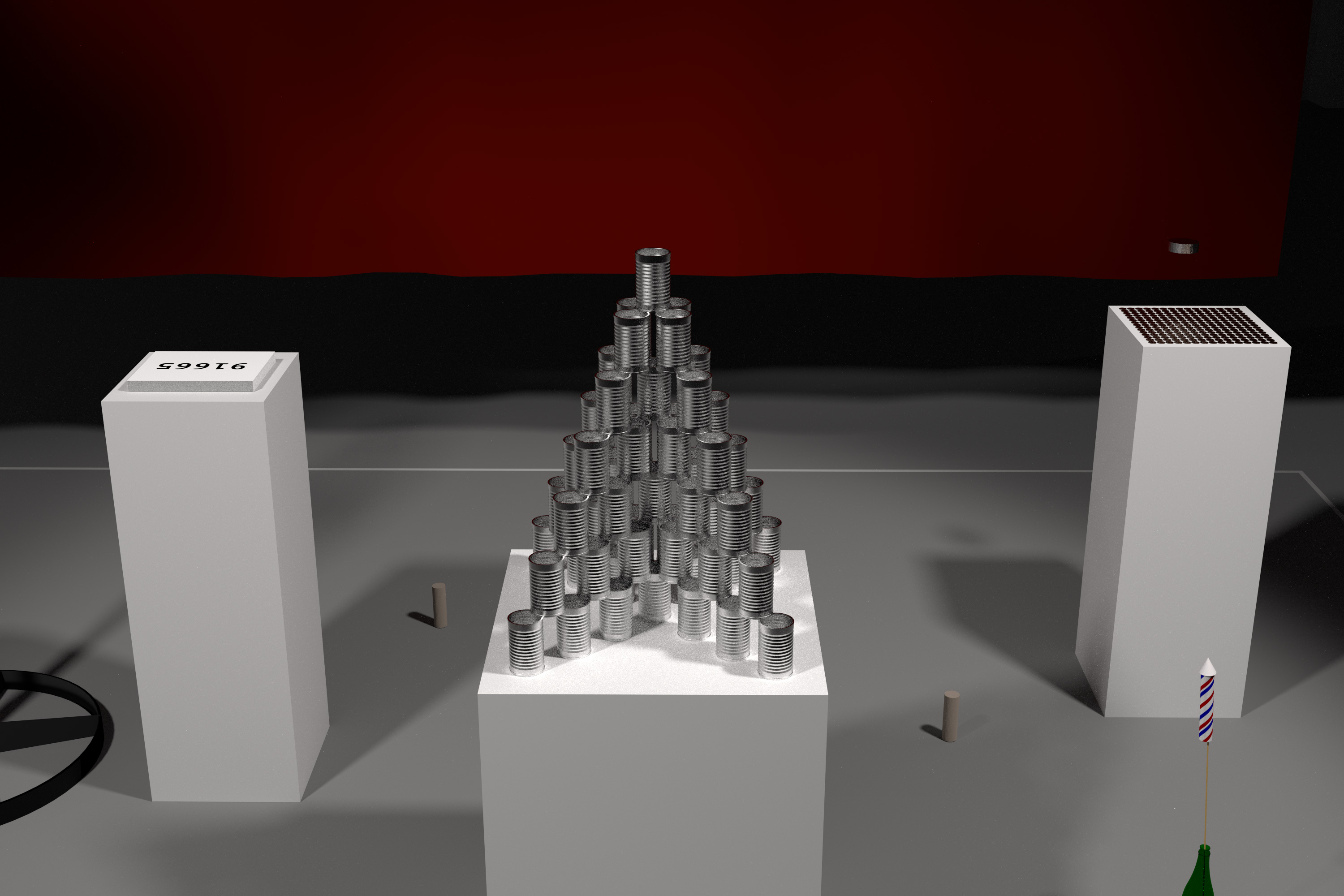 Elsewheres: The Miracle of W21st Street, simulation view at Eyebeam, NYC