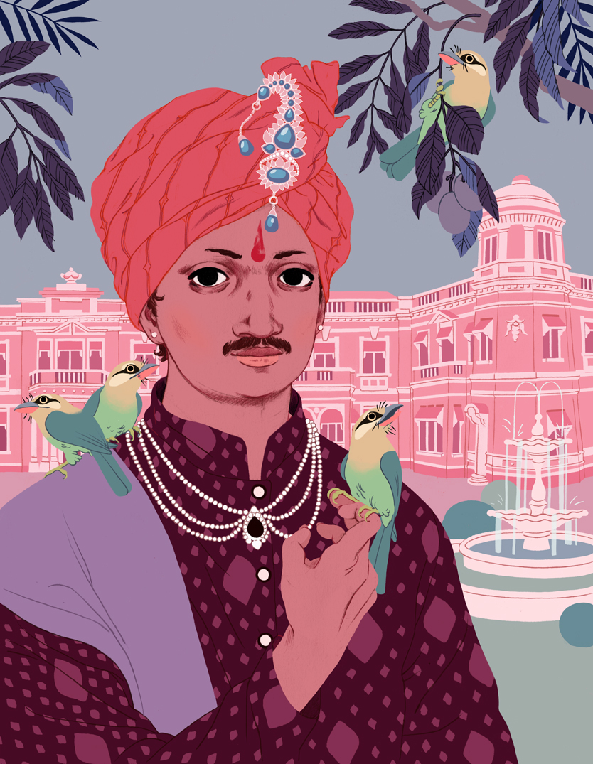 Portrait of Manvendra Sing Gohil for 'Loud and Queer' Book, 2019