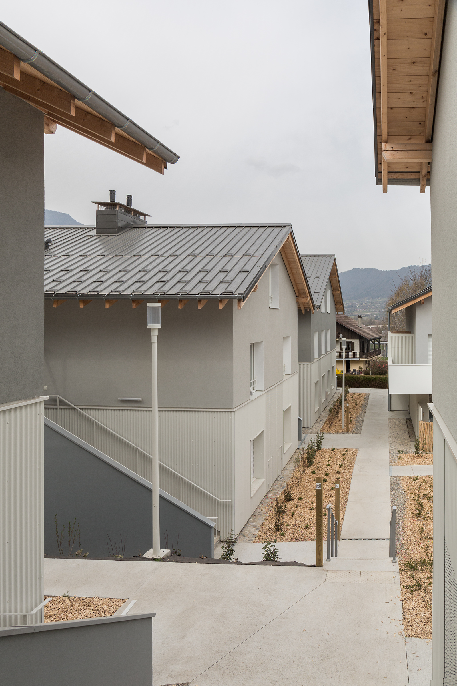  Logements, Marnaz, Maisonnet & Locatelli et Chaveneau & Ohashi