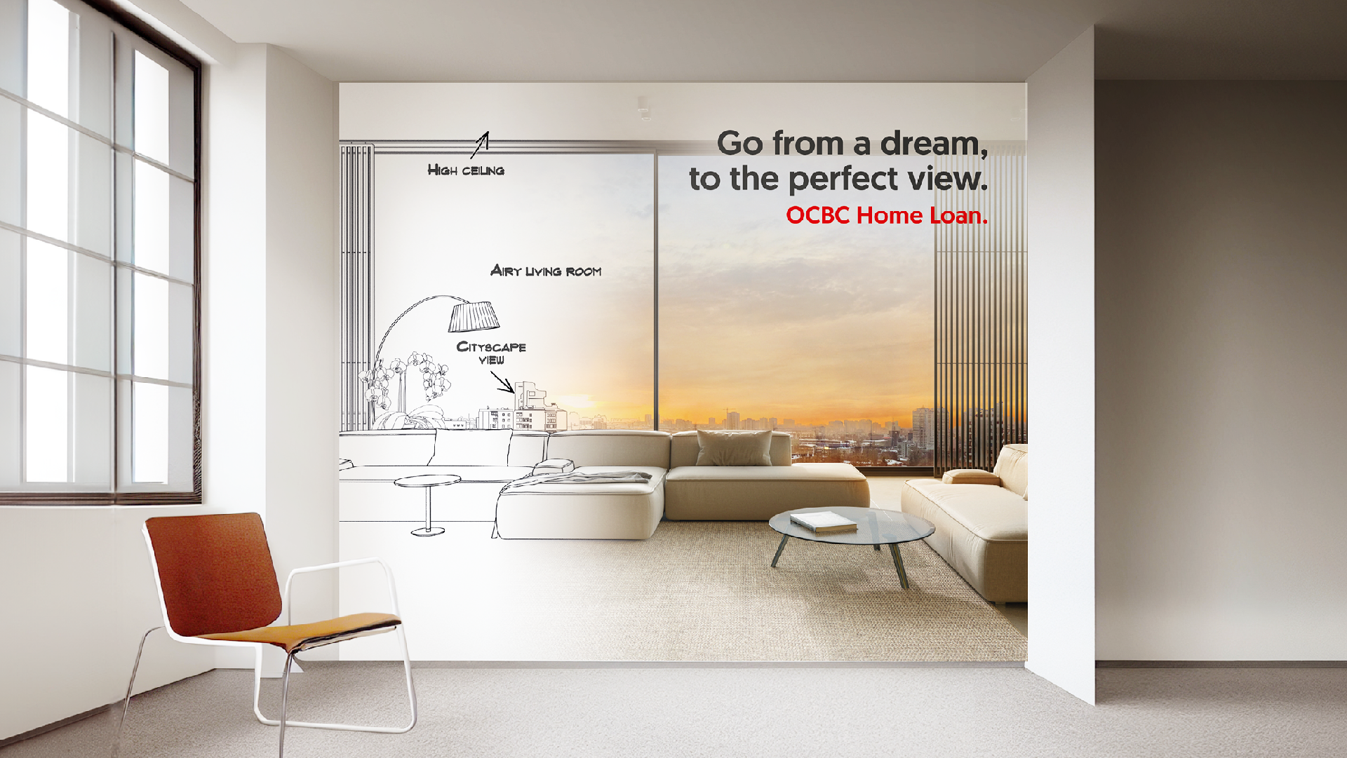 OCBC: CSL Office Wall