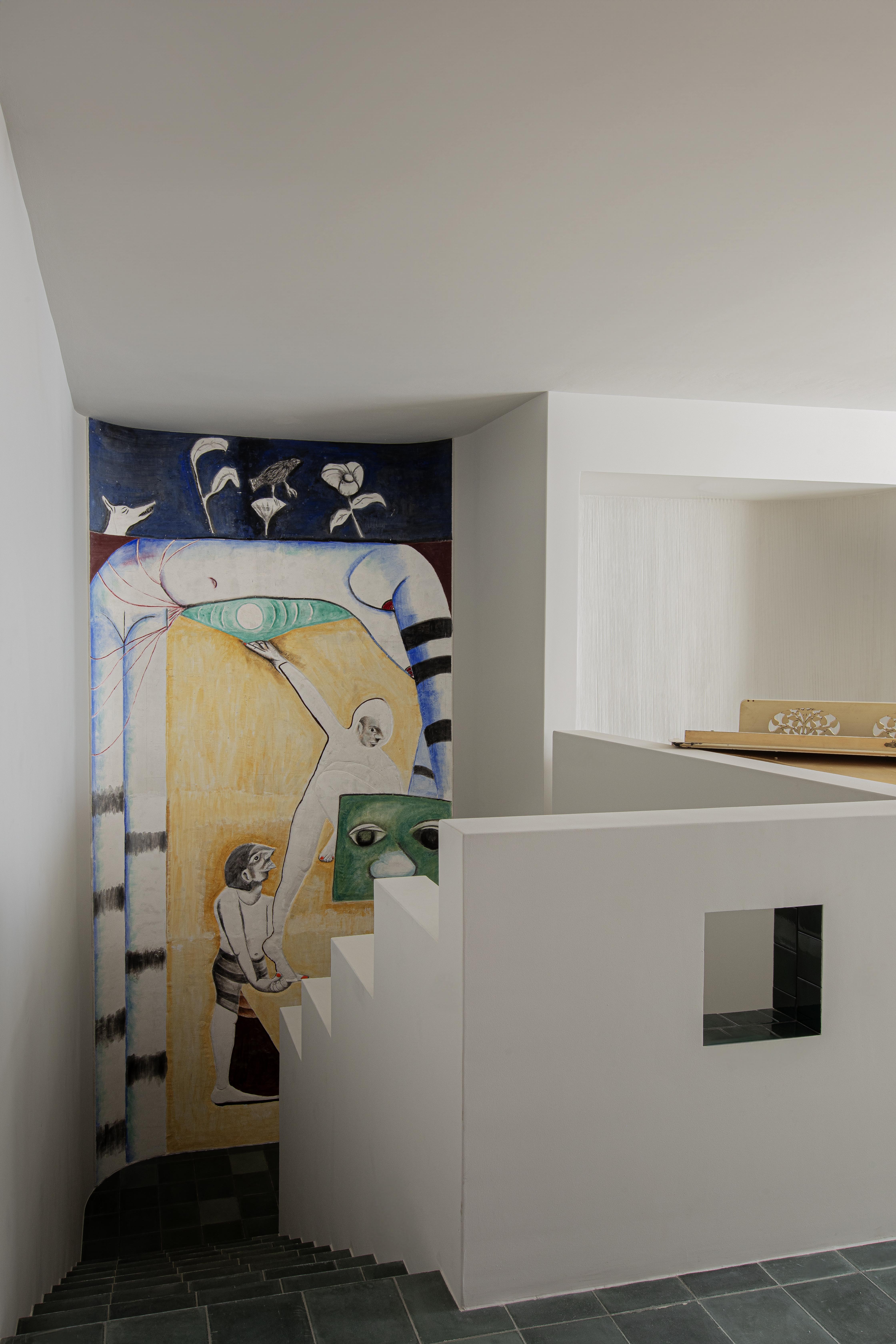 Installation view, Rodrigo Echeverría & Marion Busto: Casa Narciso del Valle, October 2023, Mexico City. Photos: Alejandro Ramírez Orozco. 