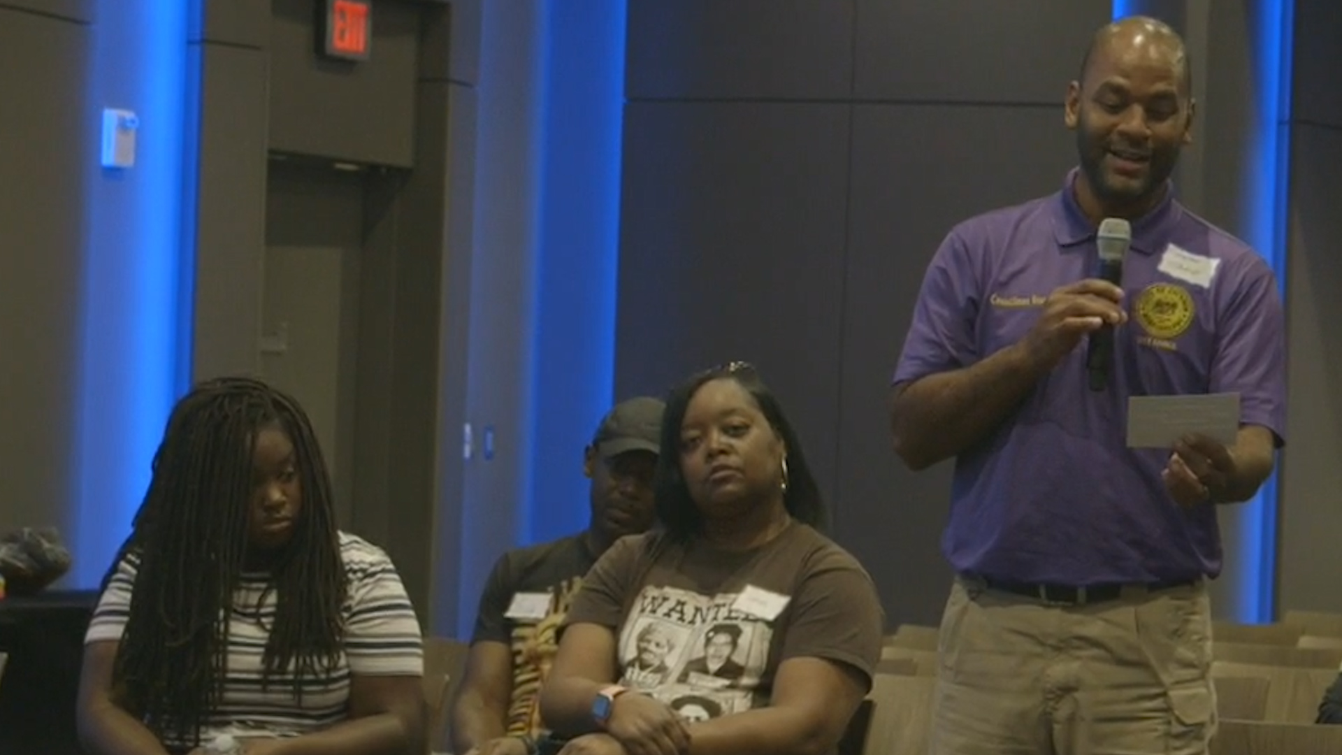 Jackson Ward 4 Councilman De'Keither Stamps shares the Voter Registration hotline