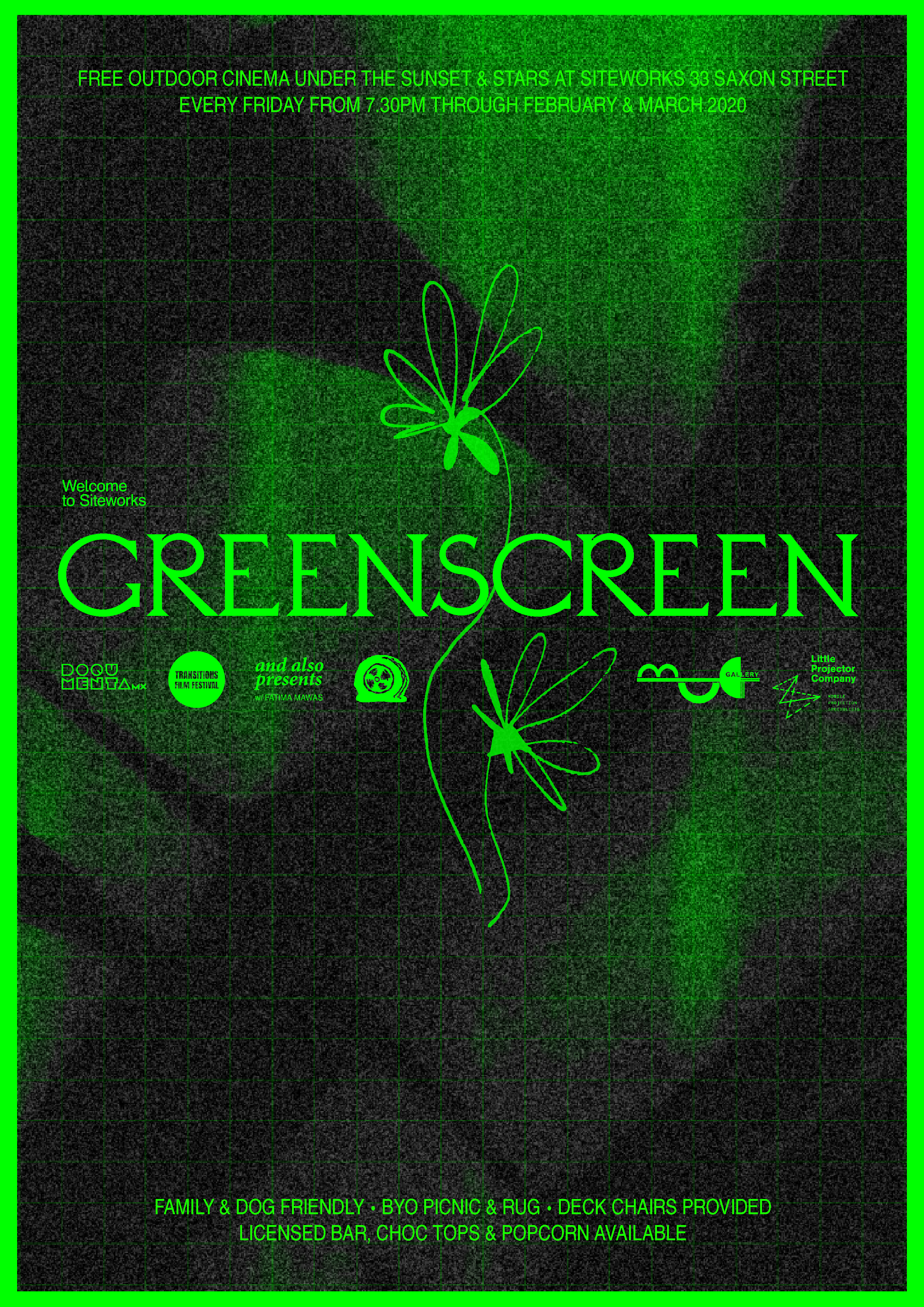 Art direction and content creation for promotional roll out of event series by various film organisations