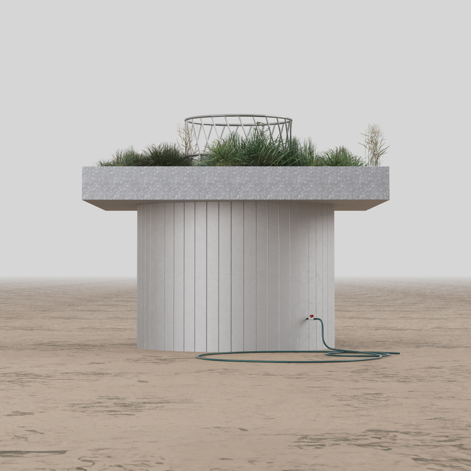 Murray to Mountains Rail Trail, Watertank, 2023