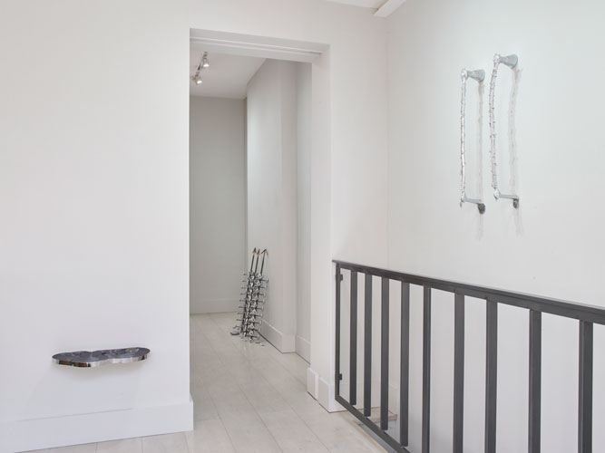 Installation View Alice Channer - Megaflora Photo: Stephen White and Co