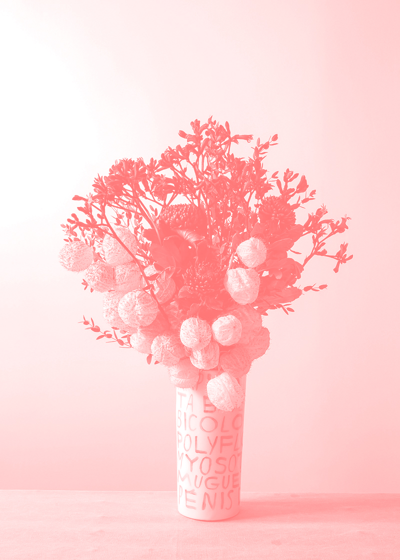 Seven Vases Filled With Flowers, 2022
