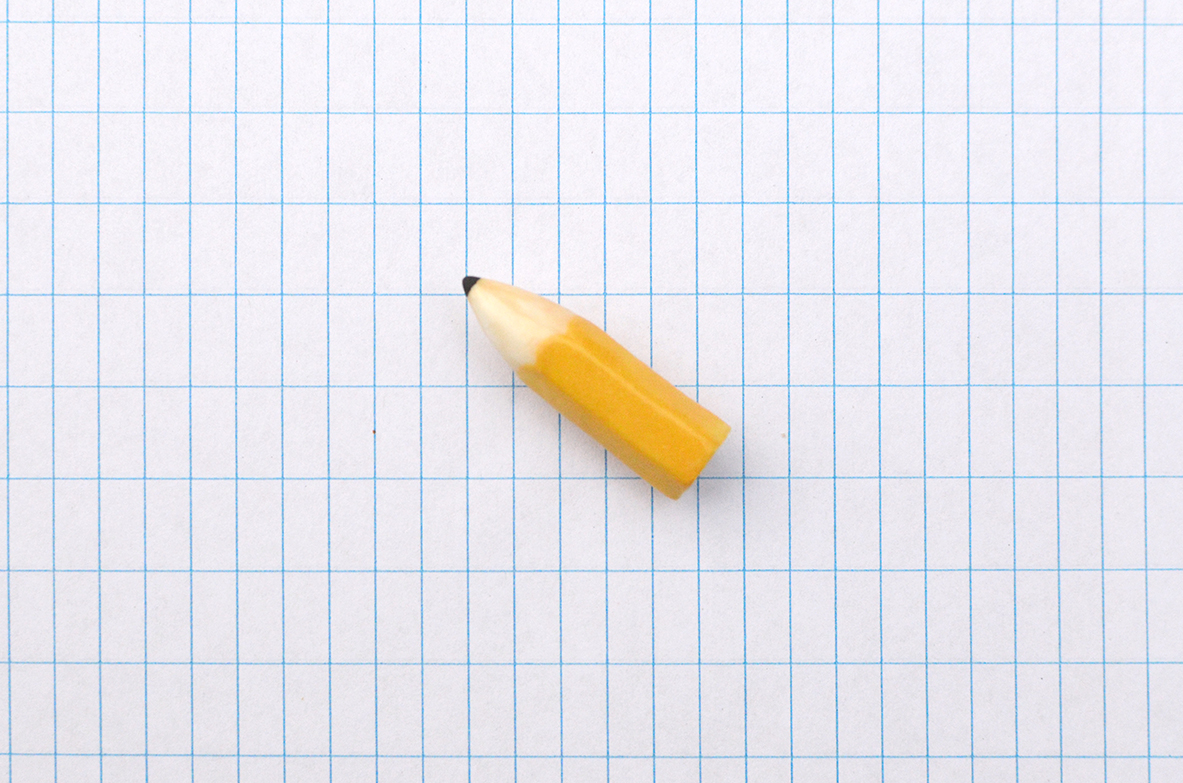 PENCIL. Porcelain