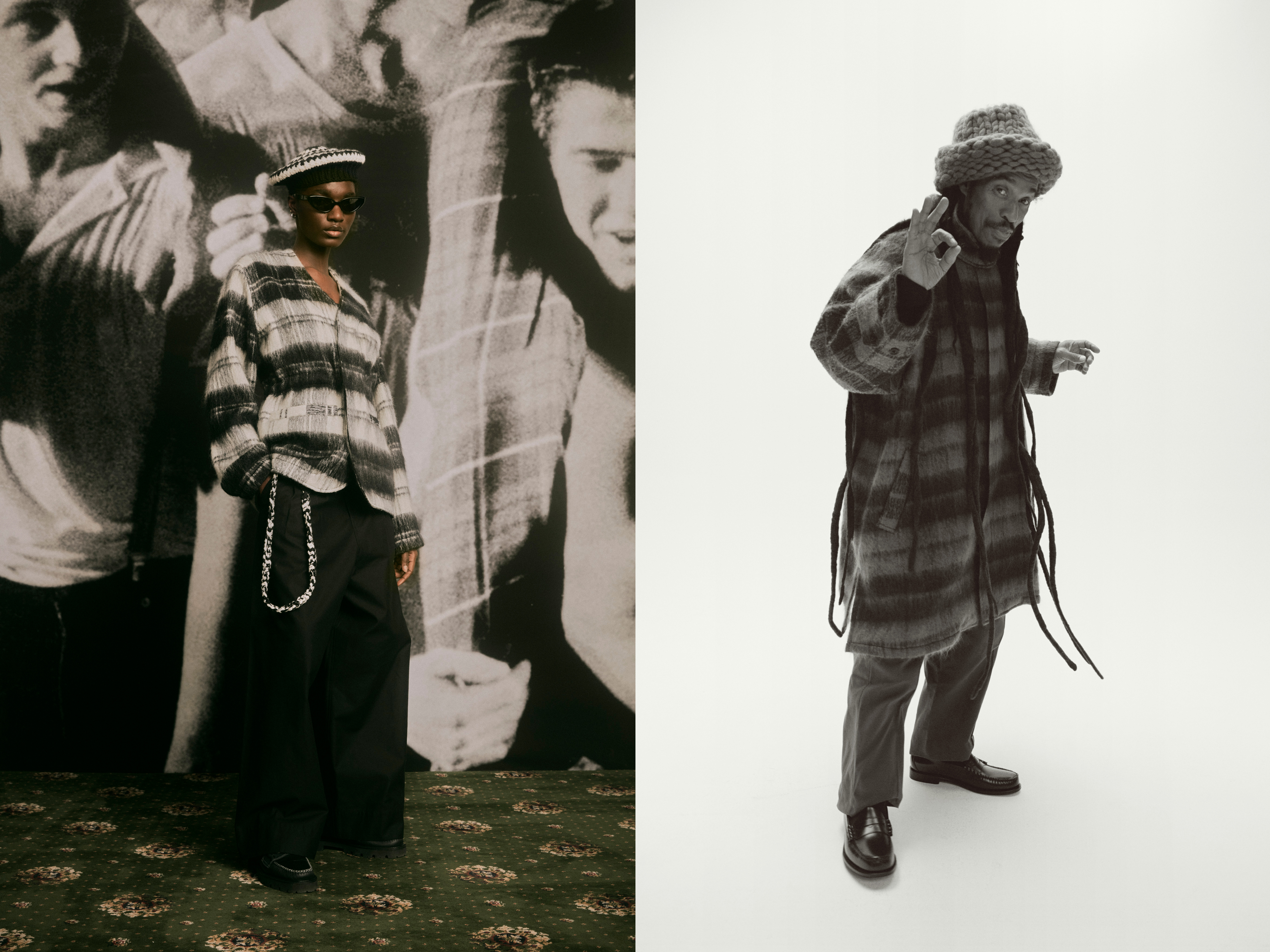 Nicholas Daley, Piczo, Ethan&Tom, AW23 Lookbook - with Benjamin Zephaniah