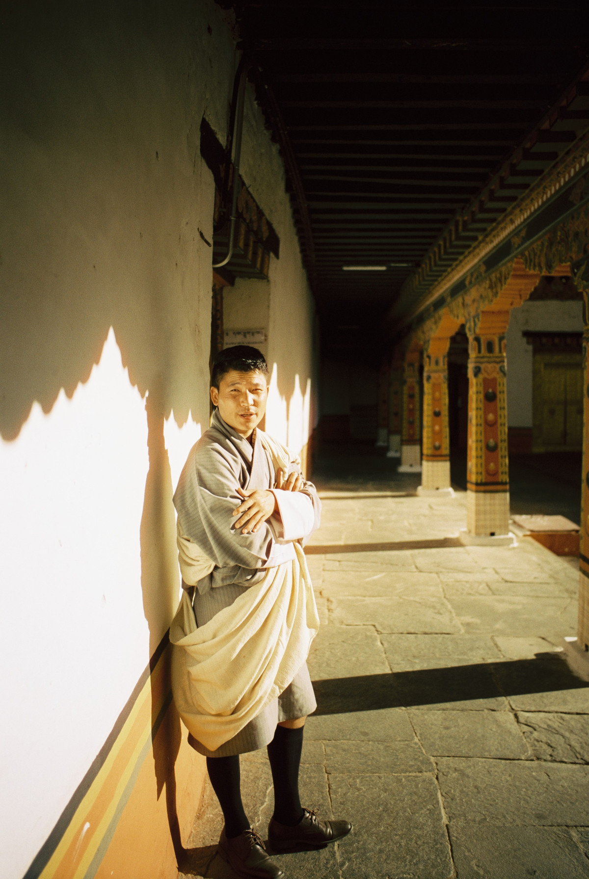 Visiting Dompola Lhakhang