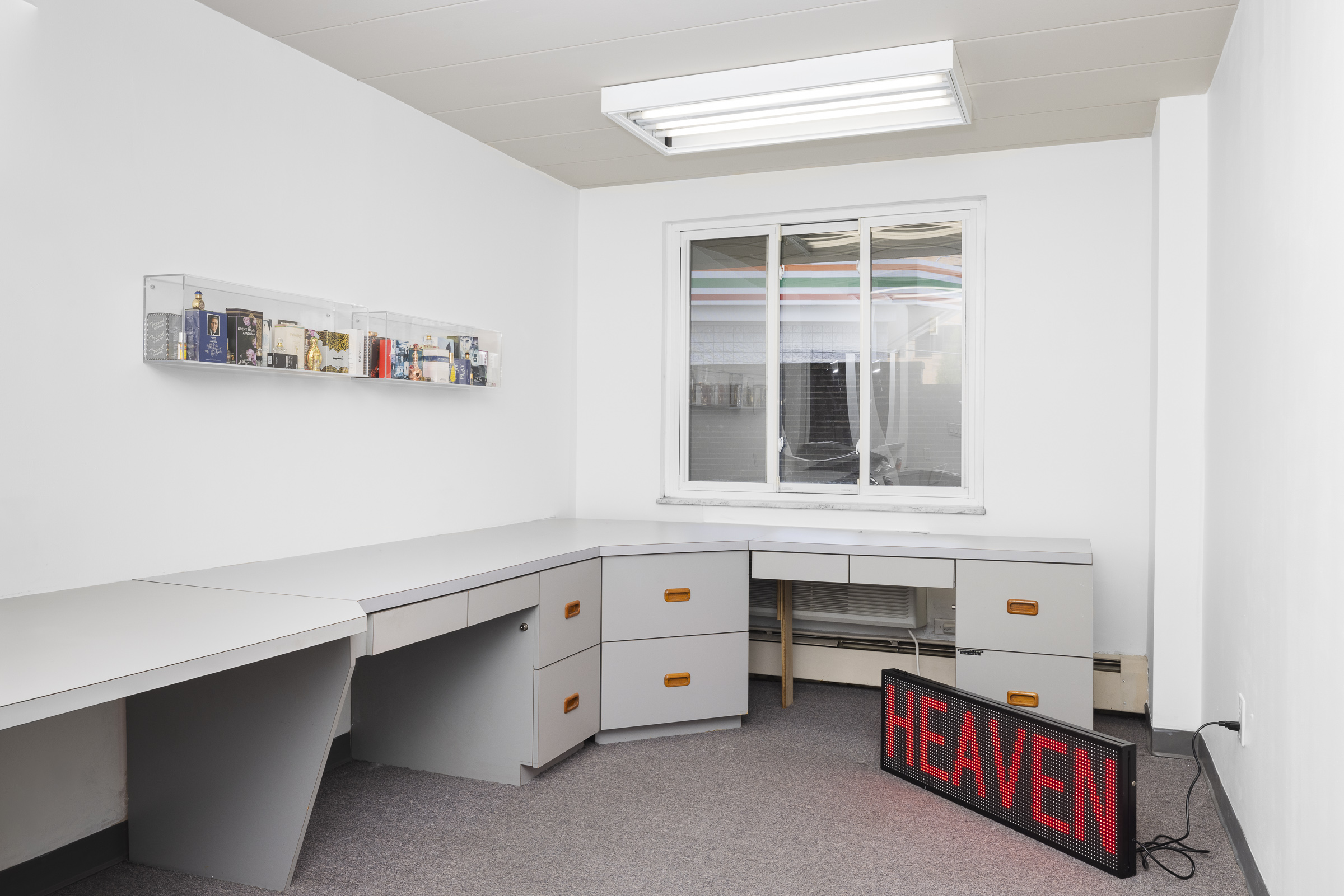 "Just For You" Installation view, Romance, Pittsburgh, PA, 2025. Photo: Chris Uhren