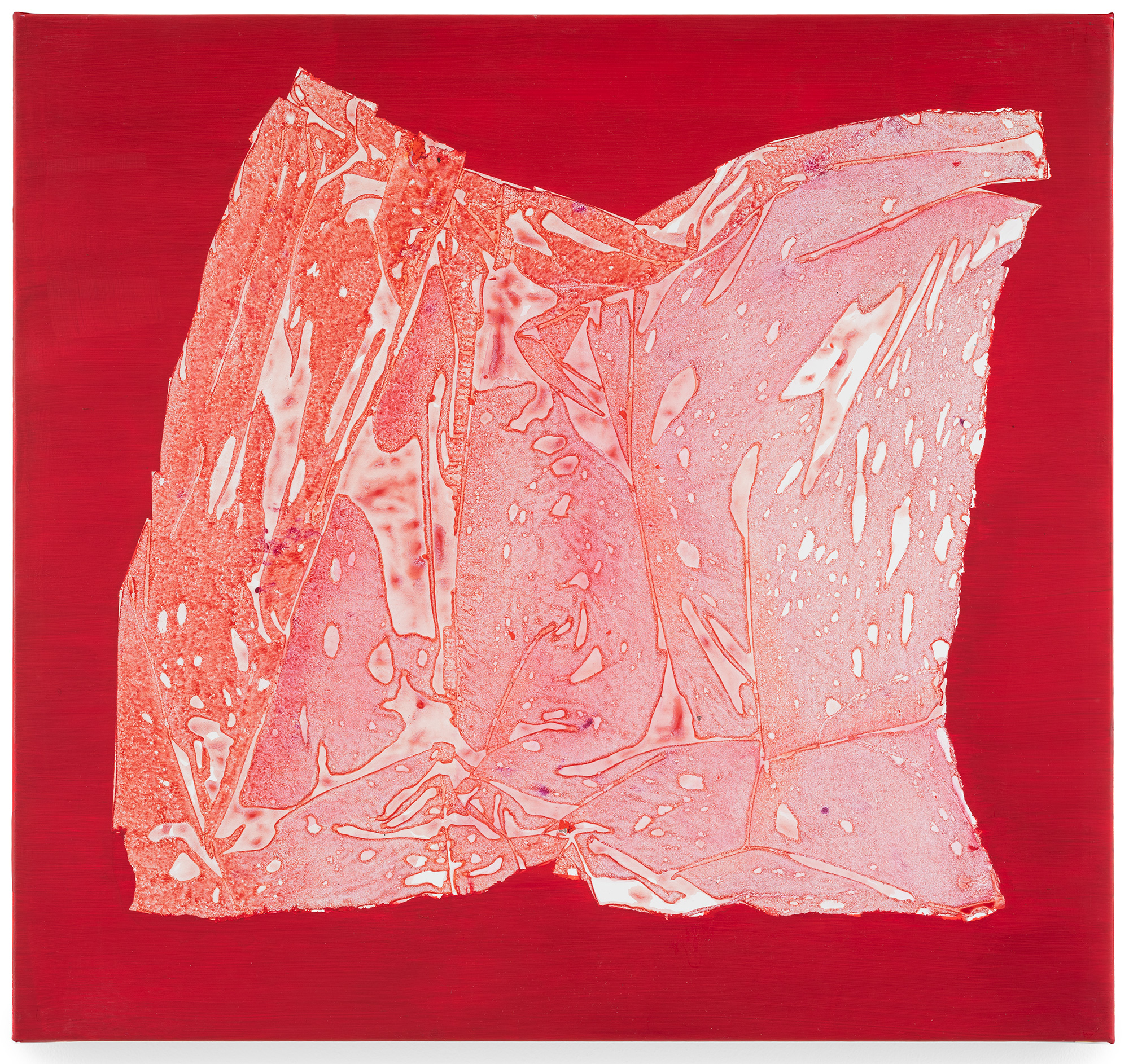 Image II, acrylics on polyester canvas, 58x62cm