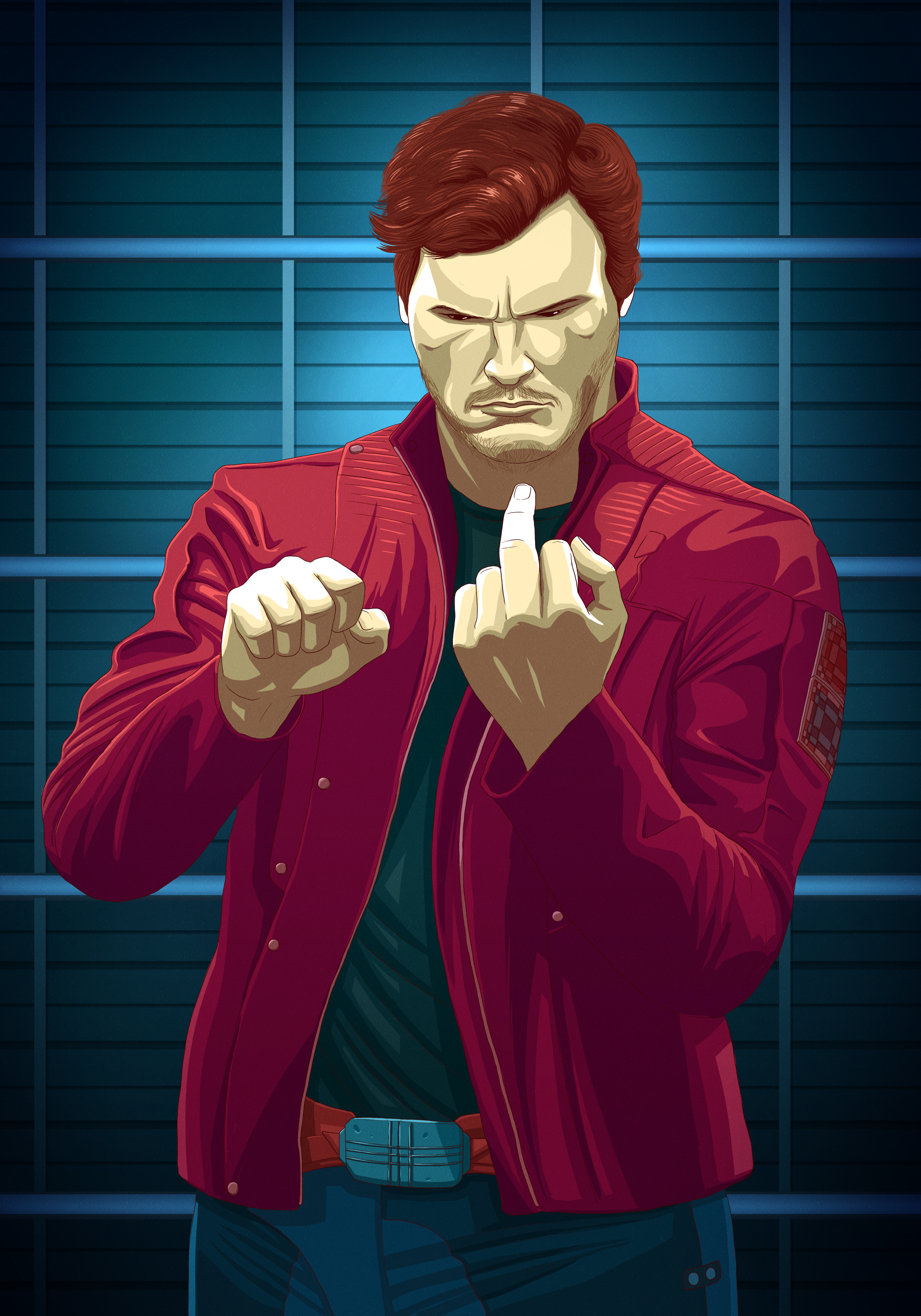 Star Lord, man. Legendary Outlaw. - Peter Quill.