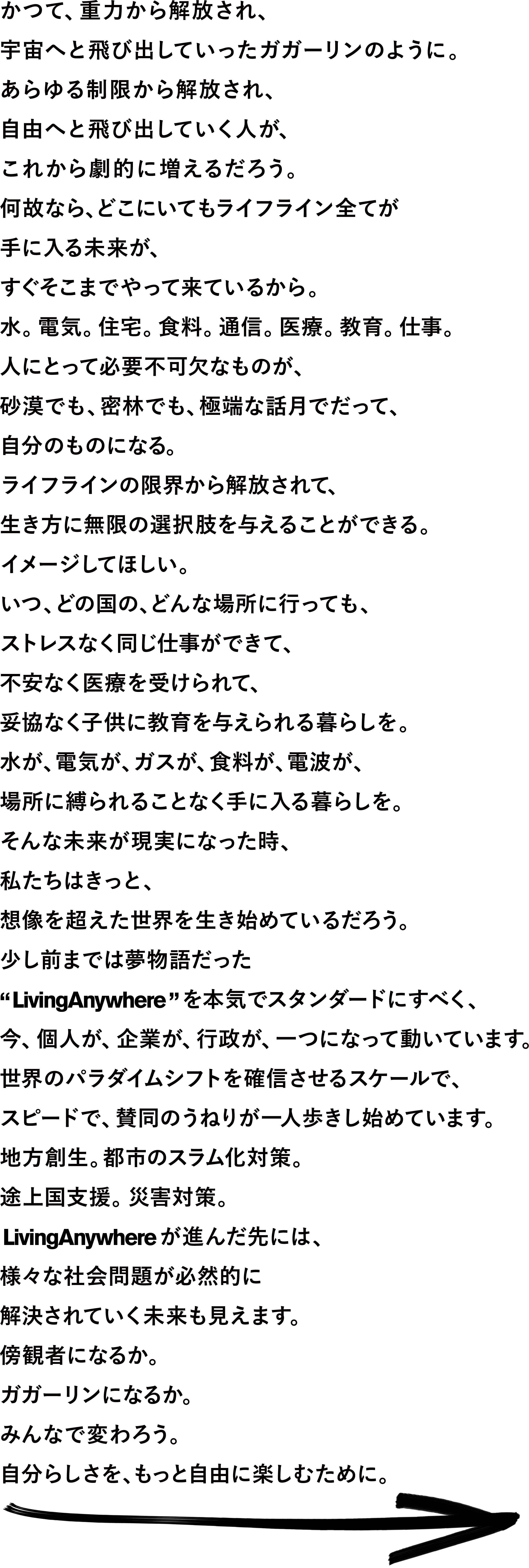 Living Anywhere Manifesto