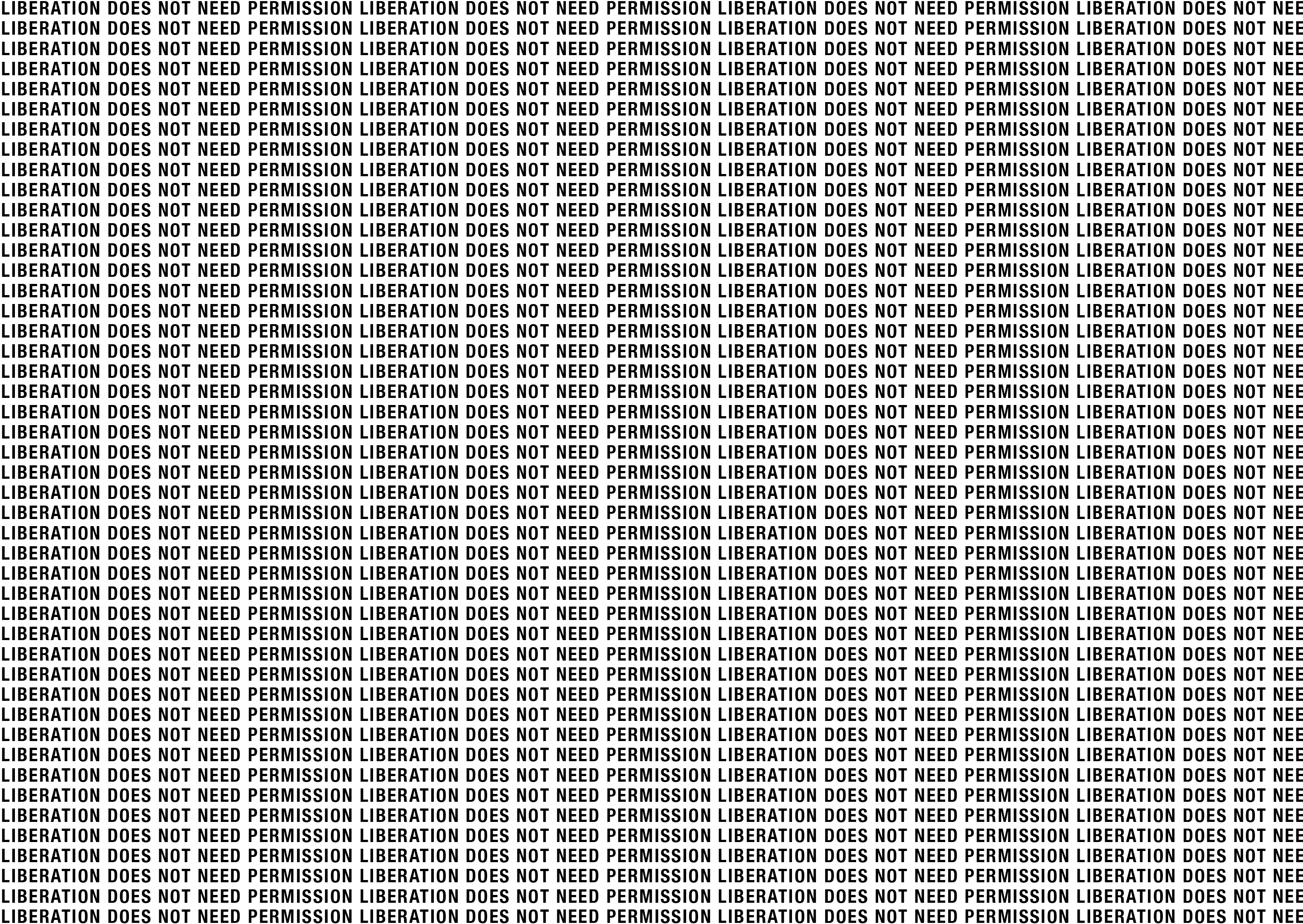 XISHOOD: LIBERATION DOES NOT NEED PERMISSION, DIGITAL,2021