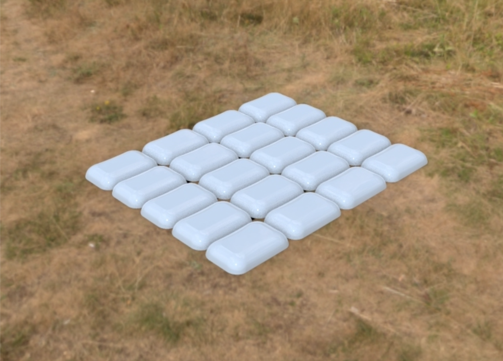 (20 Clouds: Floor Unit, rendering, 2020)