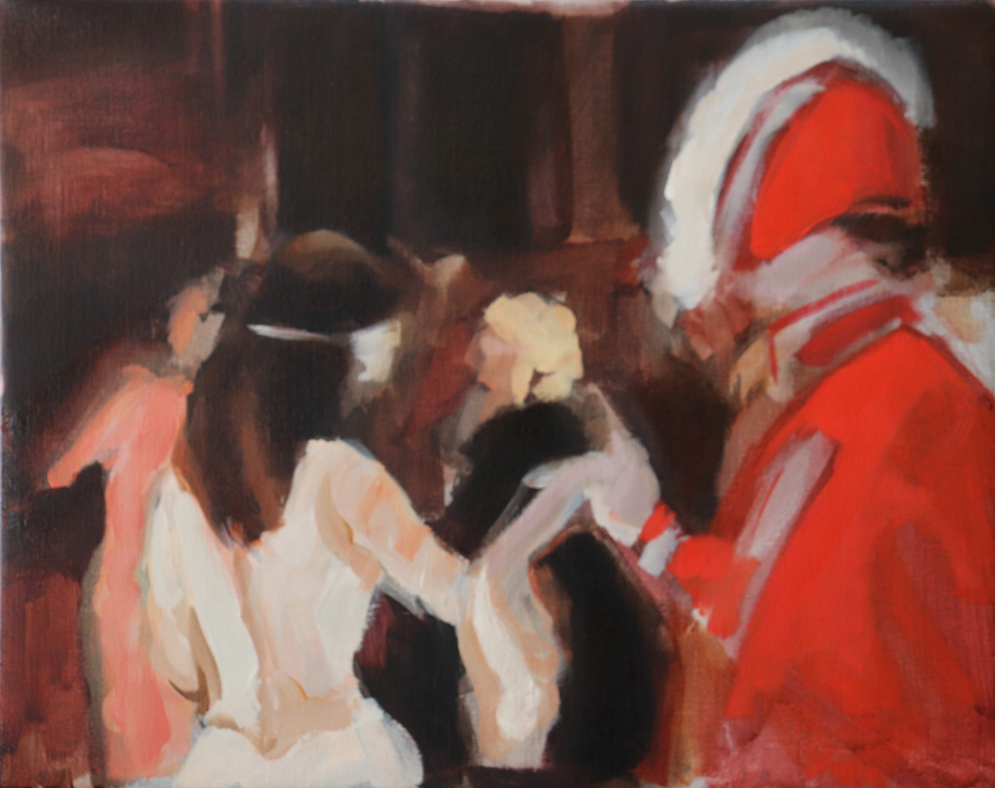 Ball  Oil on linen, 40 x 50 cm.