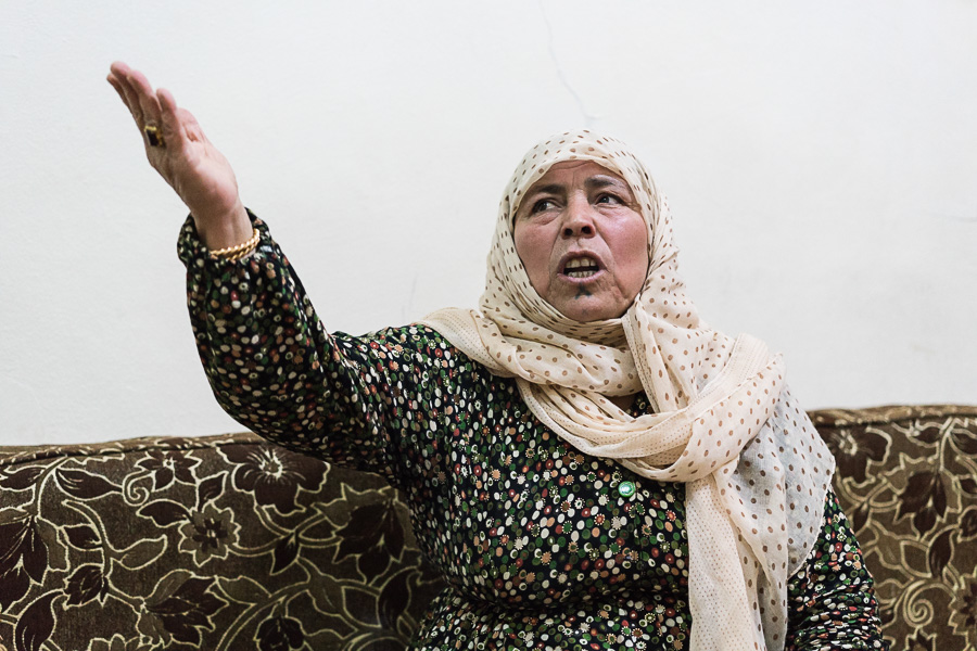 Kobane, avril 2018. "Komutan" milite pour le PKK au sein de la soci&eacute;t&eacute; civile en Syrie depuis 1986. Elle a rencontr&eacute; &Ouml;calan au Liban, lutt&eacute; contre le r&eacute;gime syrien. Aujourd'hui, elle est co-pr&eacute;sidente d'une commune.