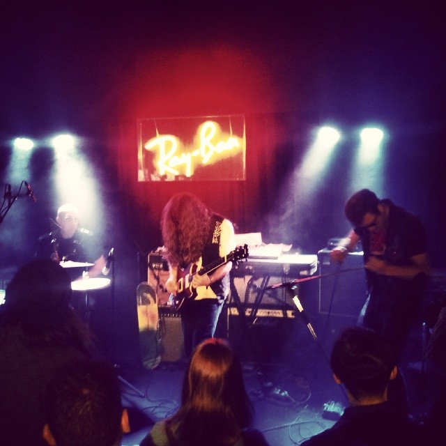 ray ban wild power trio gig bacelona spain 2015