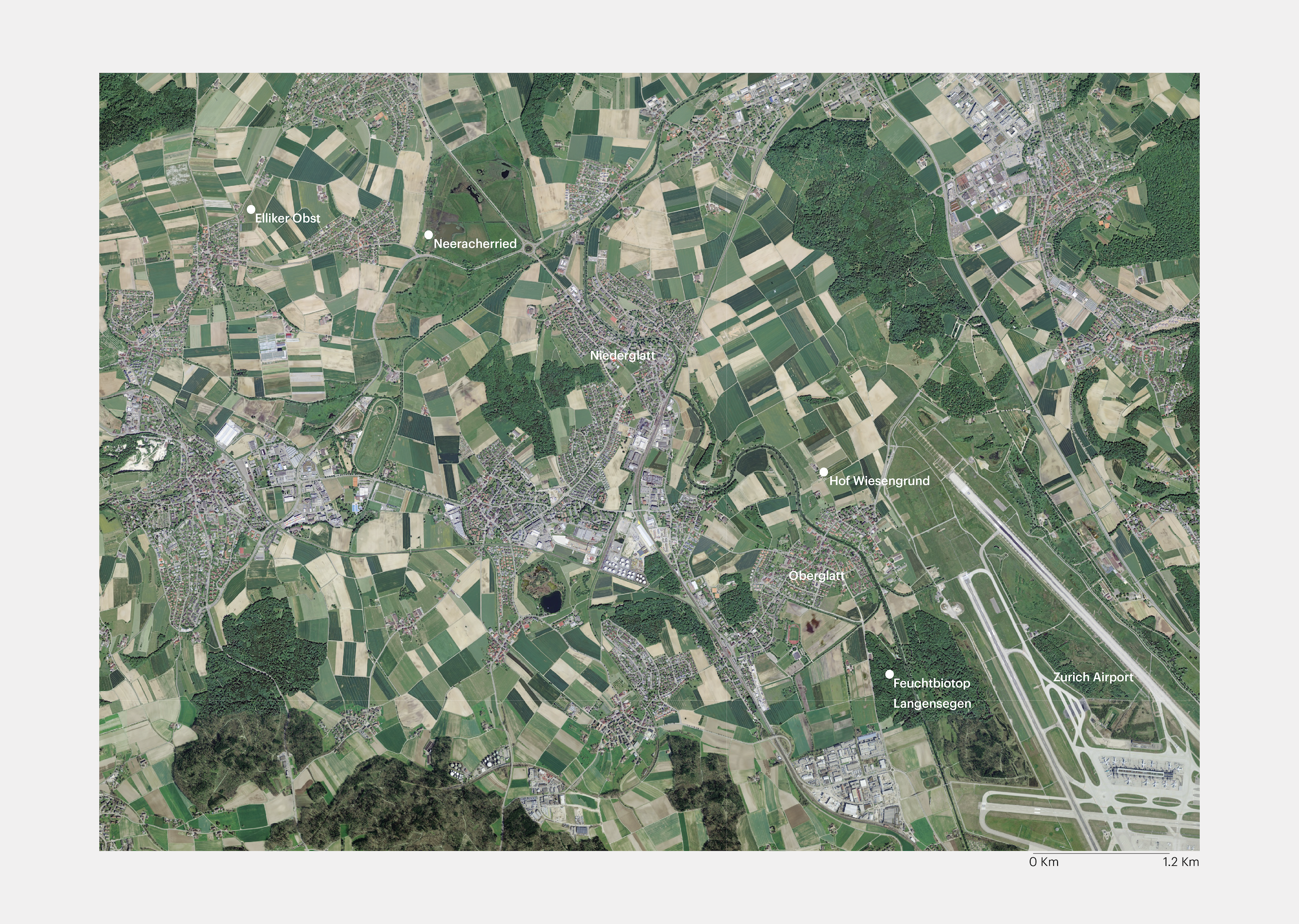 Field research in the region of Oberglatt.