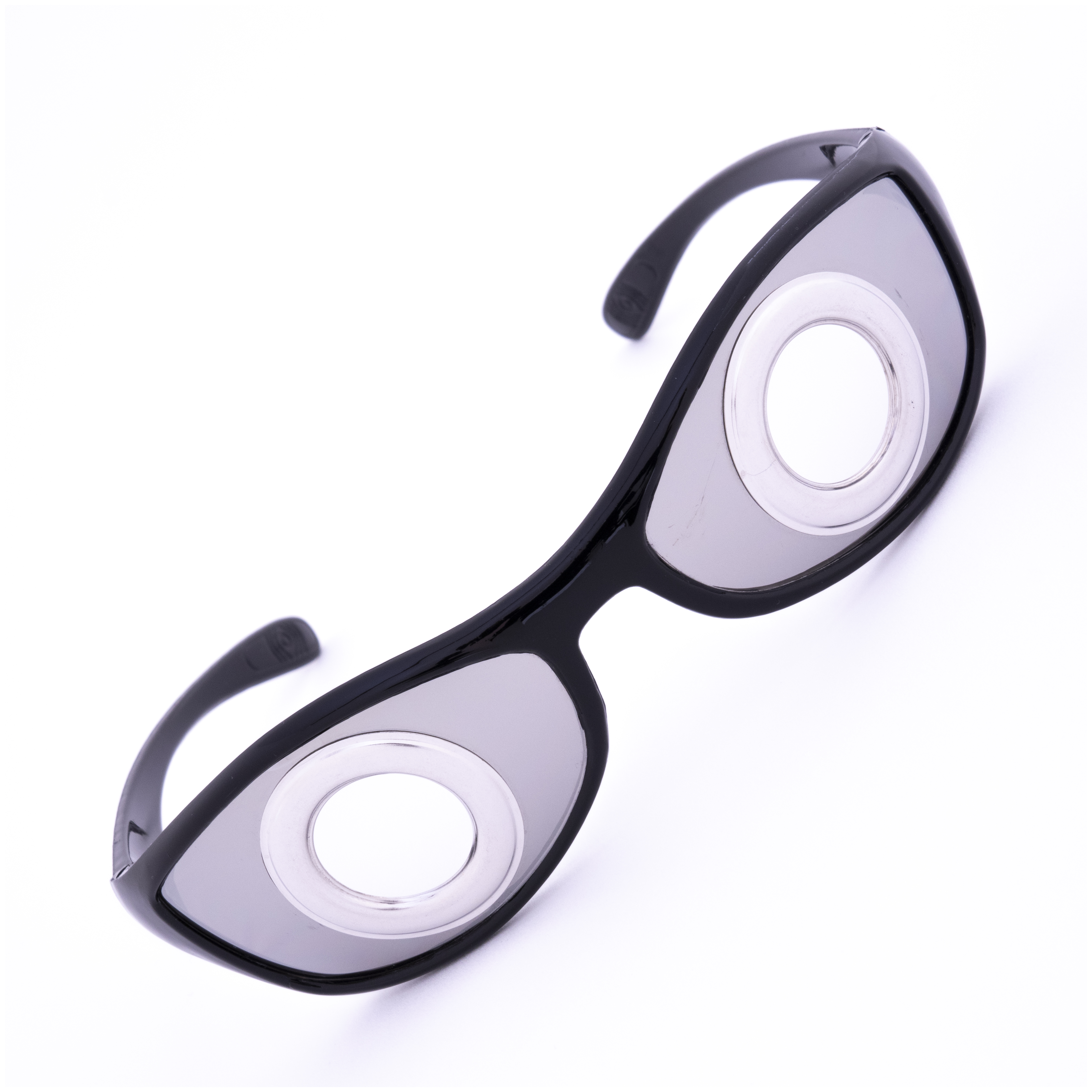 2040 Specs 01 (Black)Sunglasses with grommets,hand engraved frame interiorEdition of 4