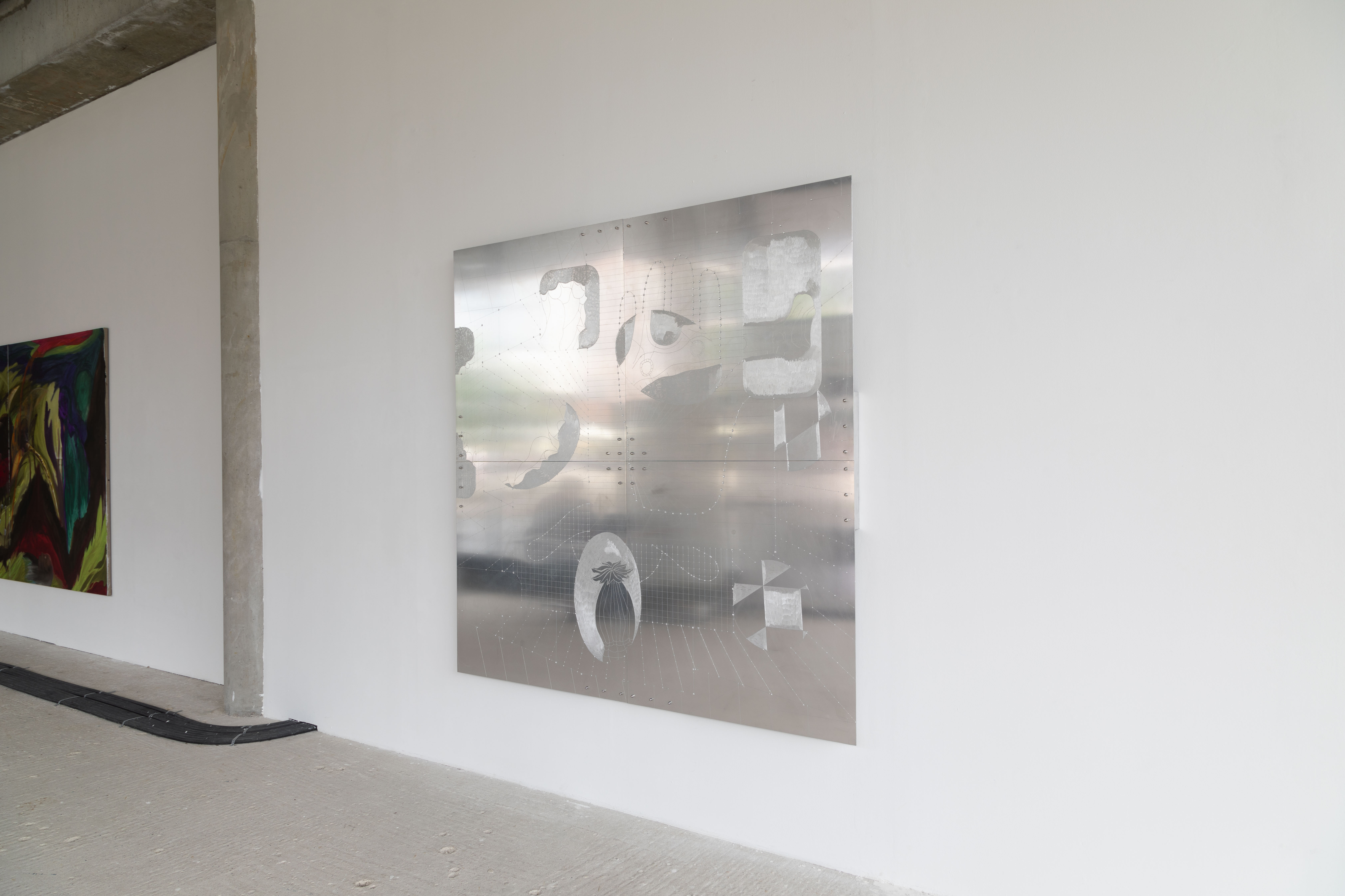 Kaïs Dhifi – Digital Hapax, 2023 Engraved and etched aluminum