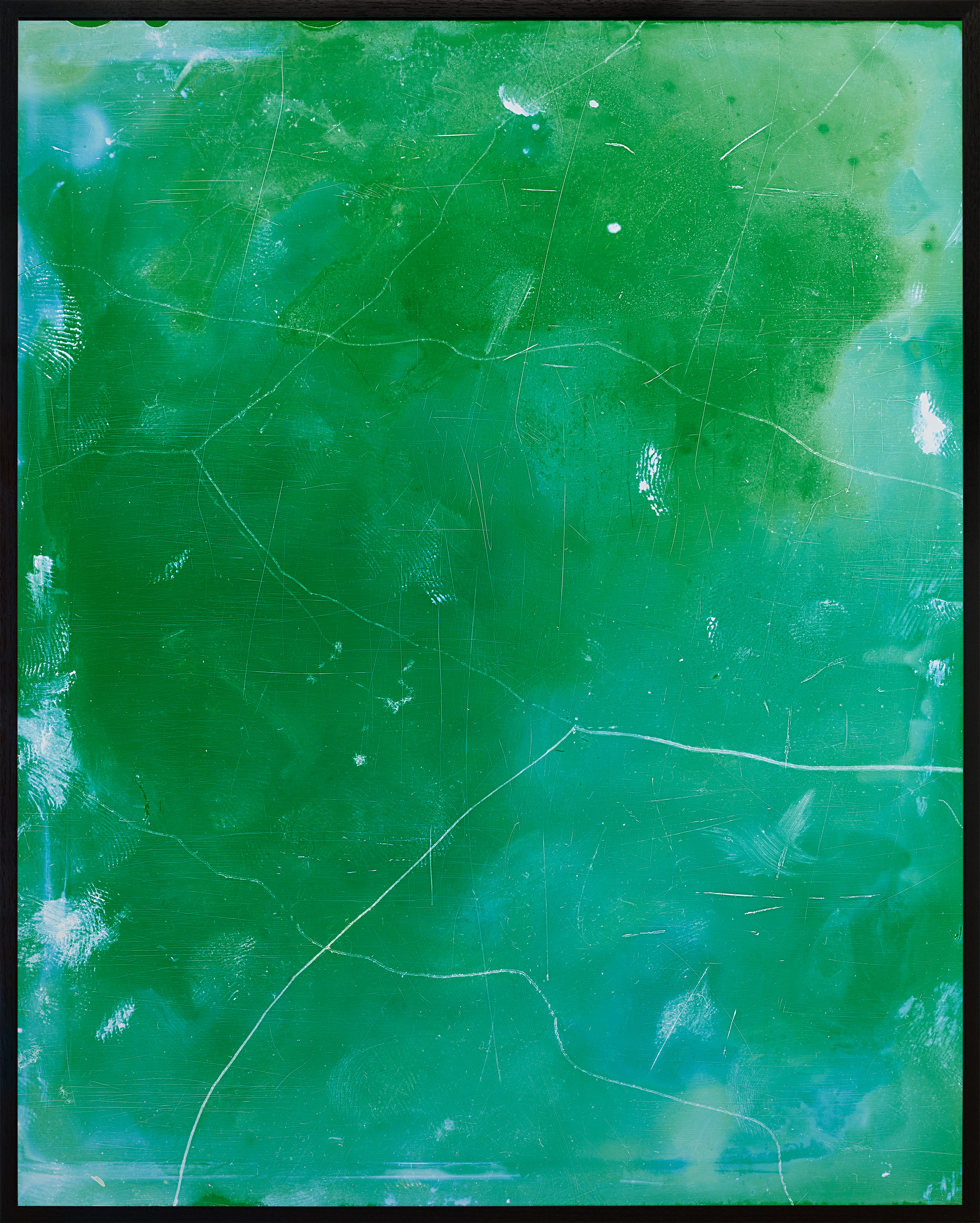 Guy Grabowsky, Sapphires Lay in Broken Emeralds, 2021, Framed hand printed analogue C-type photographic print, 112 x 140 cm