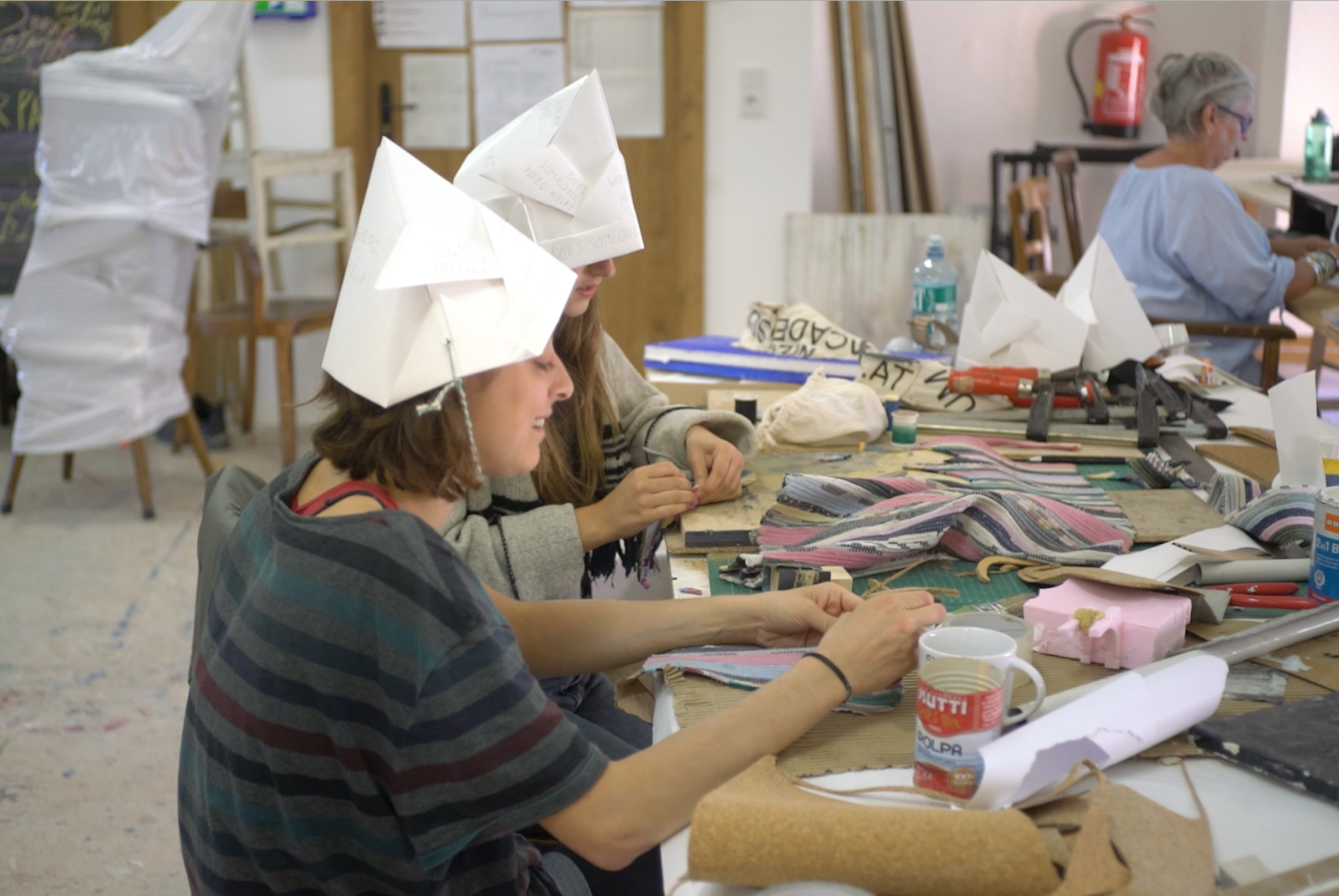2. The helper's hat