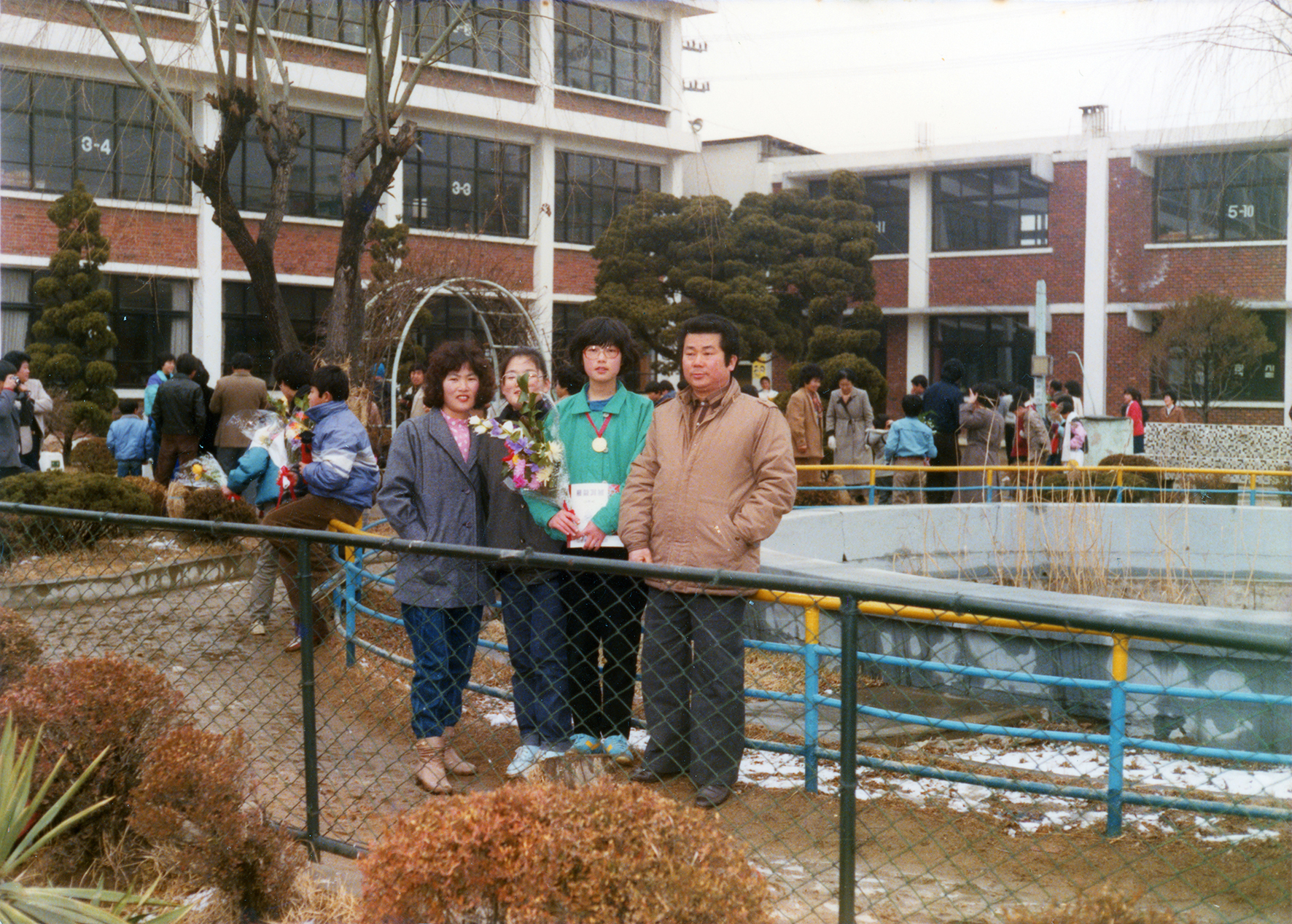 1985년 용현초등학교 졸업식김승란 제공