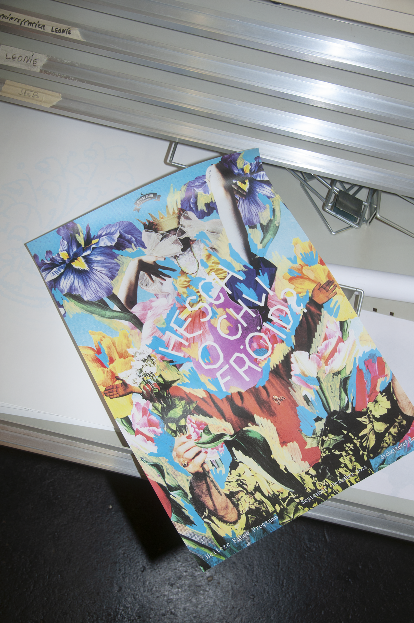 Heitere Fahne Programmplakate Saison 21/22, A2 