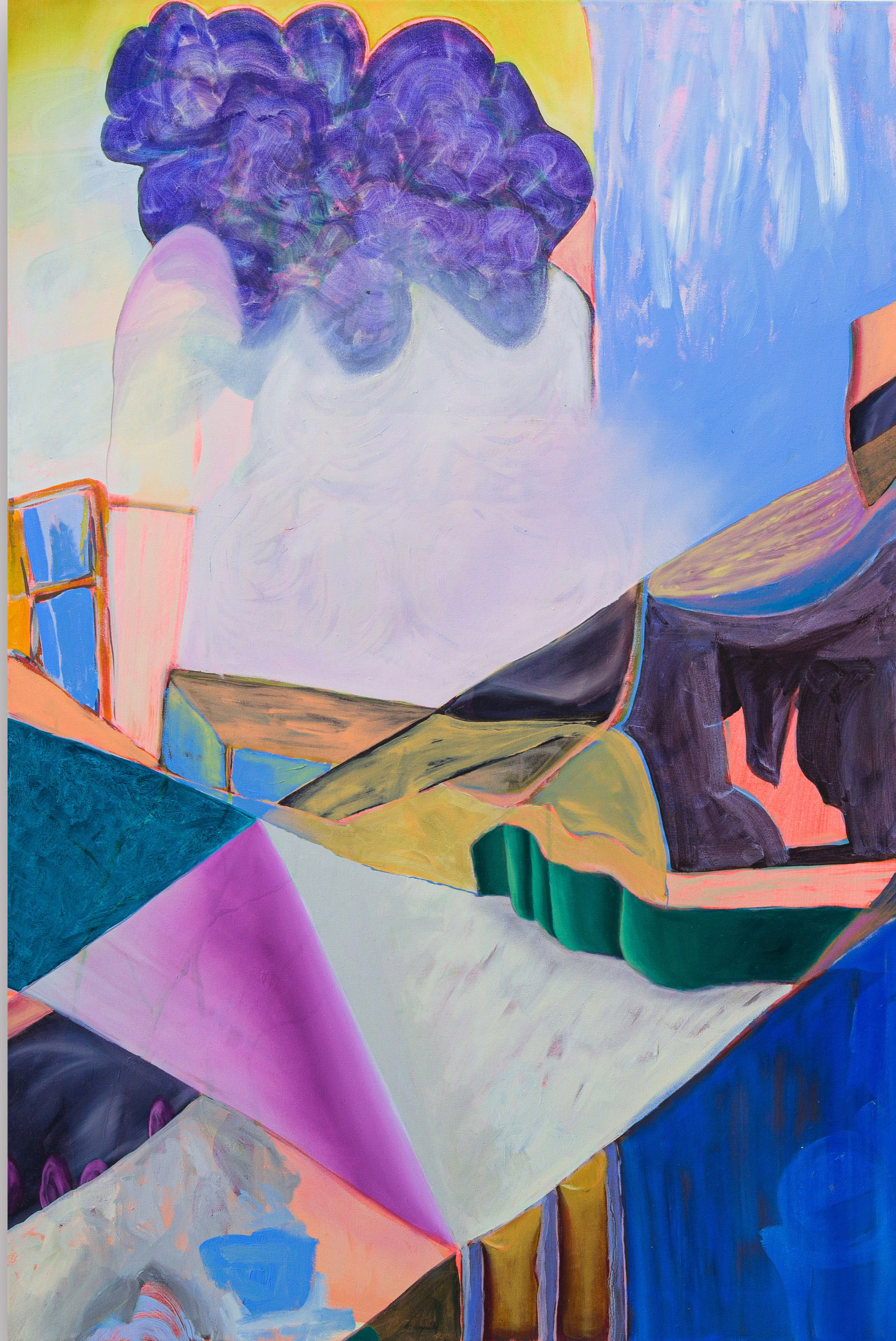 They Applauded No Discovery (pt. I), 107 x 71 cm