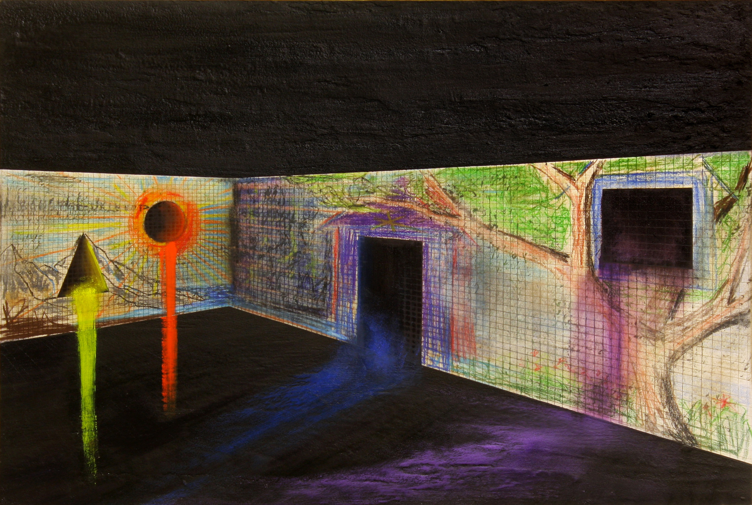 Tears Of Science(70 x 103 cm)