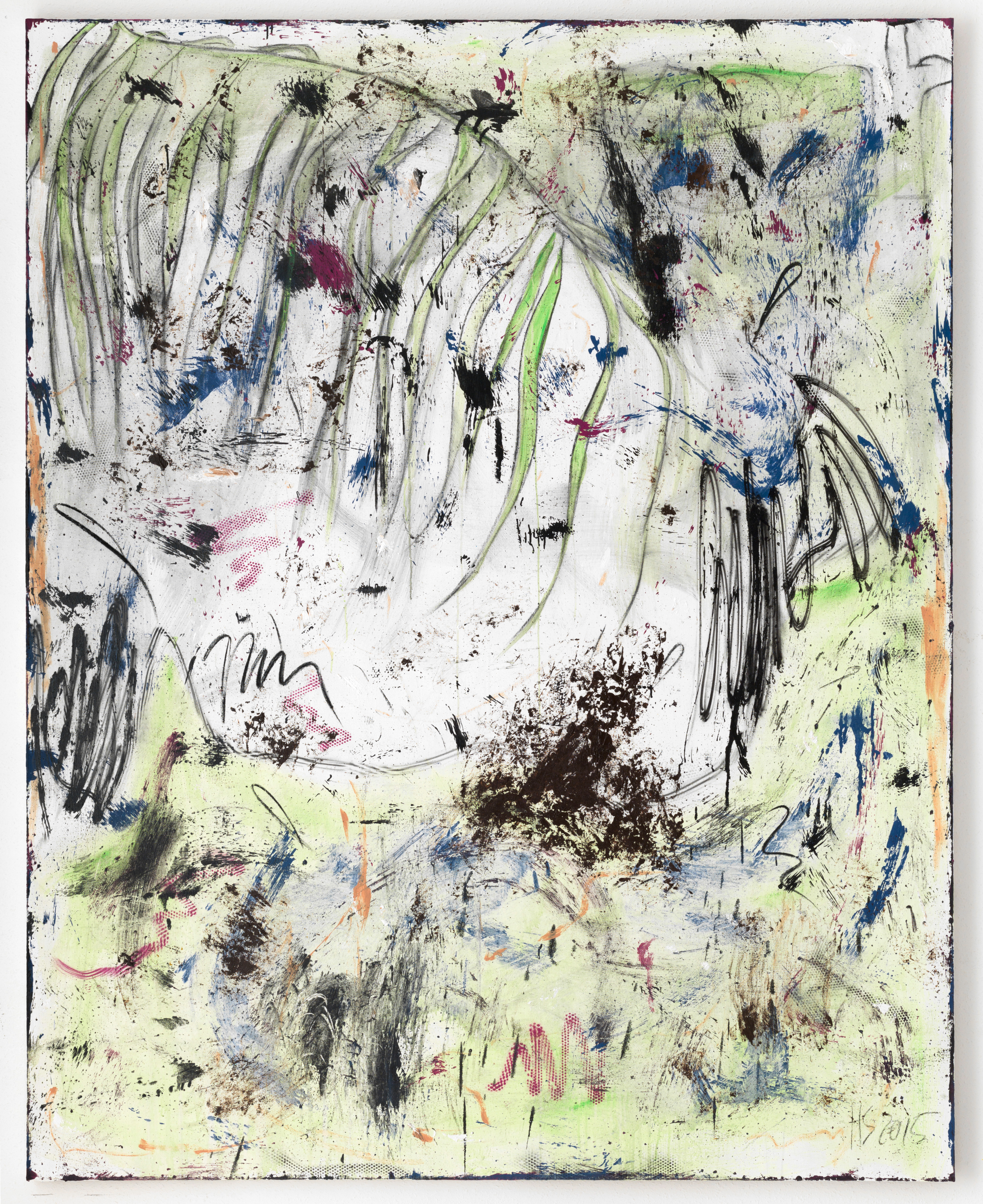 THE DESILLUSION OF A BEACH BEAUTY, 2015 255 x 200cm Oil on Canvas