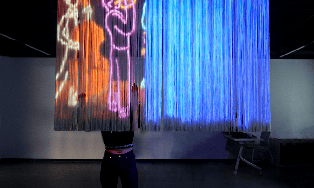See through, translucent property
