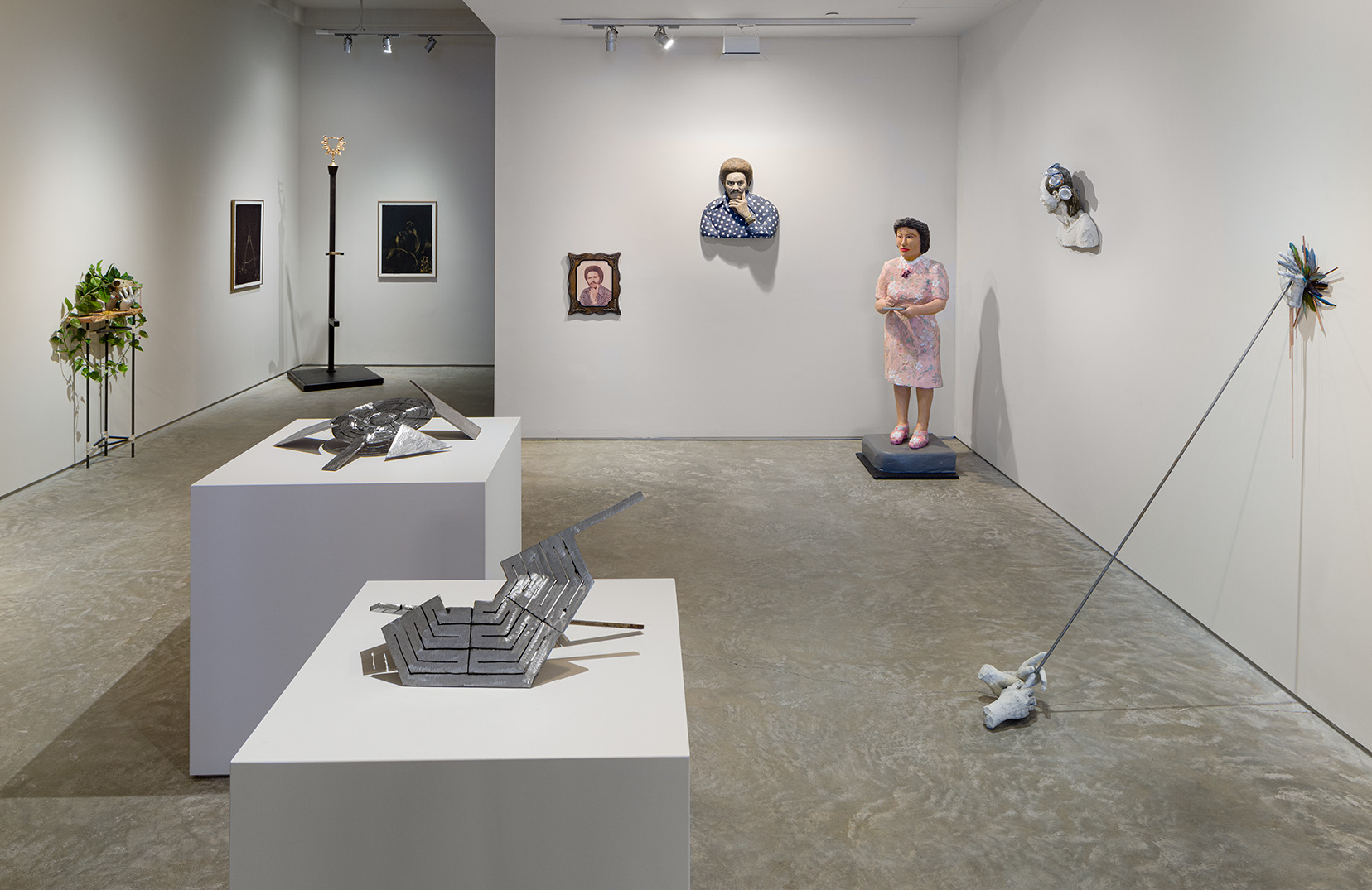 Installation View of "Two Grains of Wheat," 2023. Photo by Etienne Frossard. 