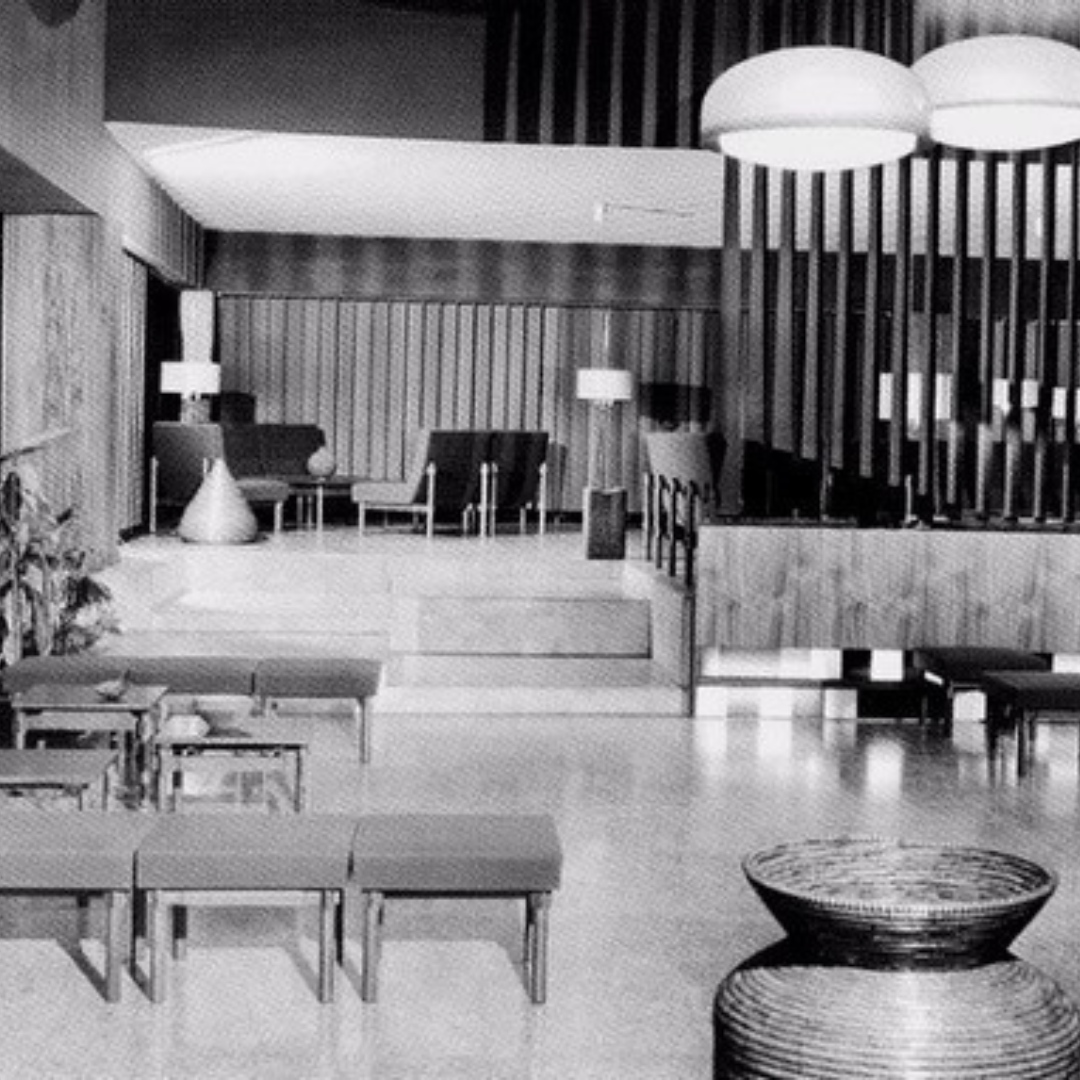 XVI. Hotel Pontinental: il sogno mediterraneo dalla midlle-class inglese firmato Joe Colombo