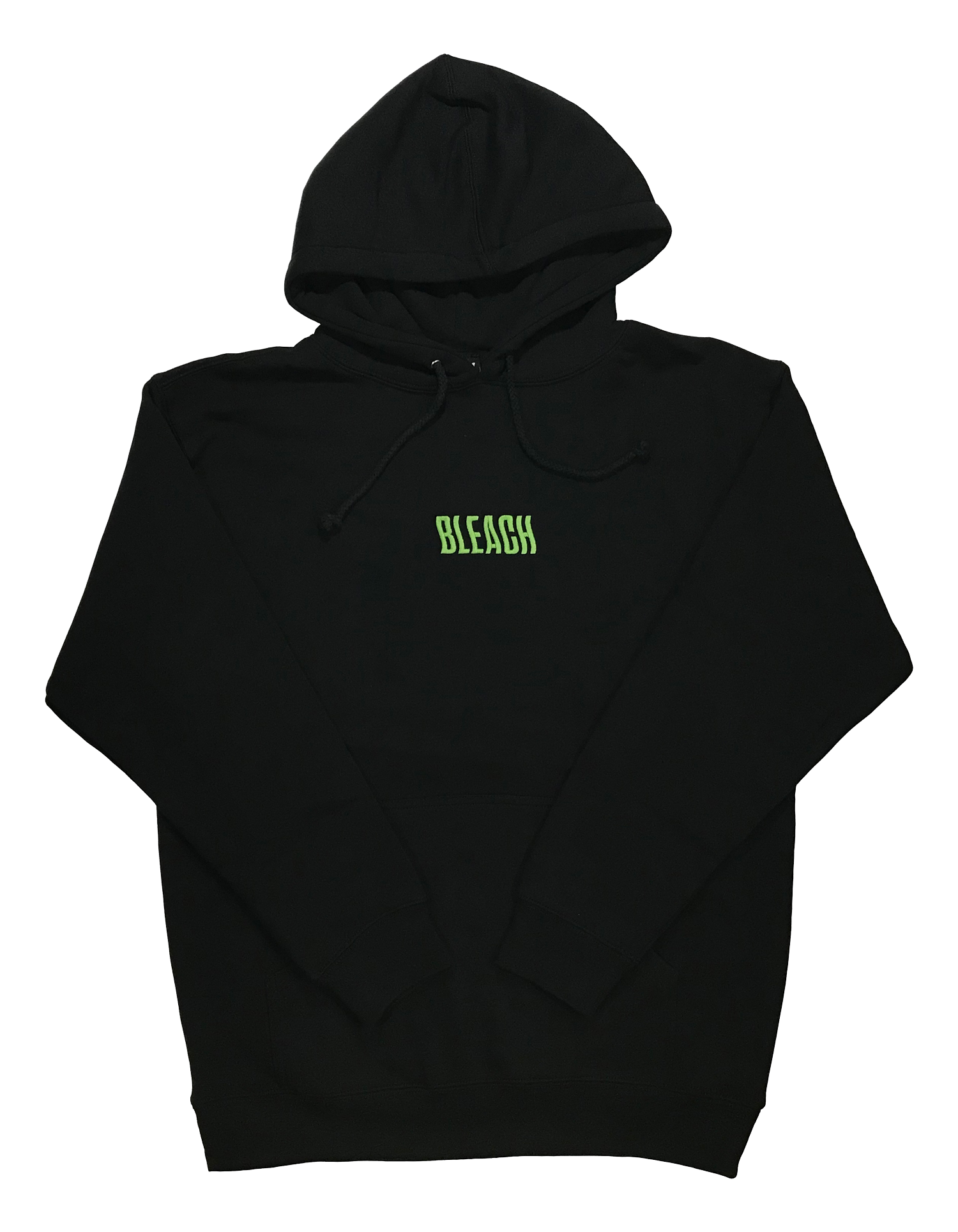 black lime green hoodie