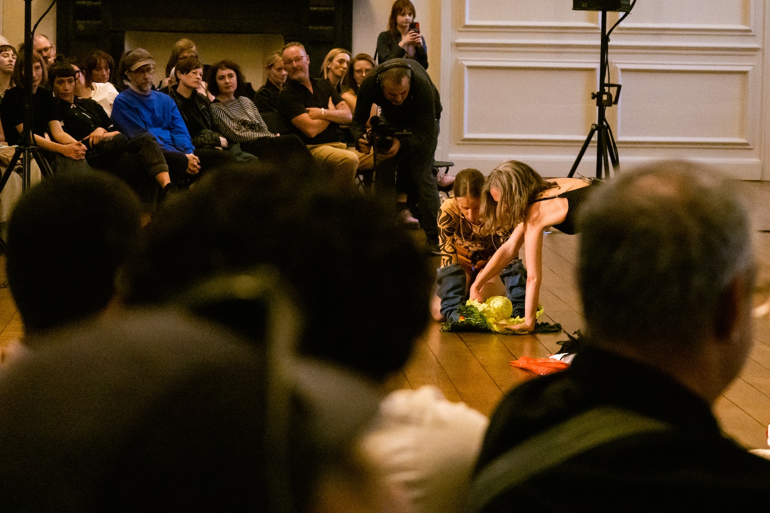 Bea McMahon, Background (2025) performed as part of Terrapolis at the Irish Museum of Modern Art, Dublin. Photo: Pati Guimarães