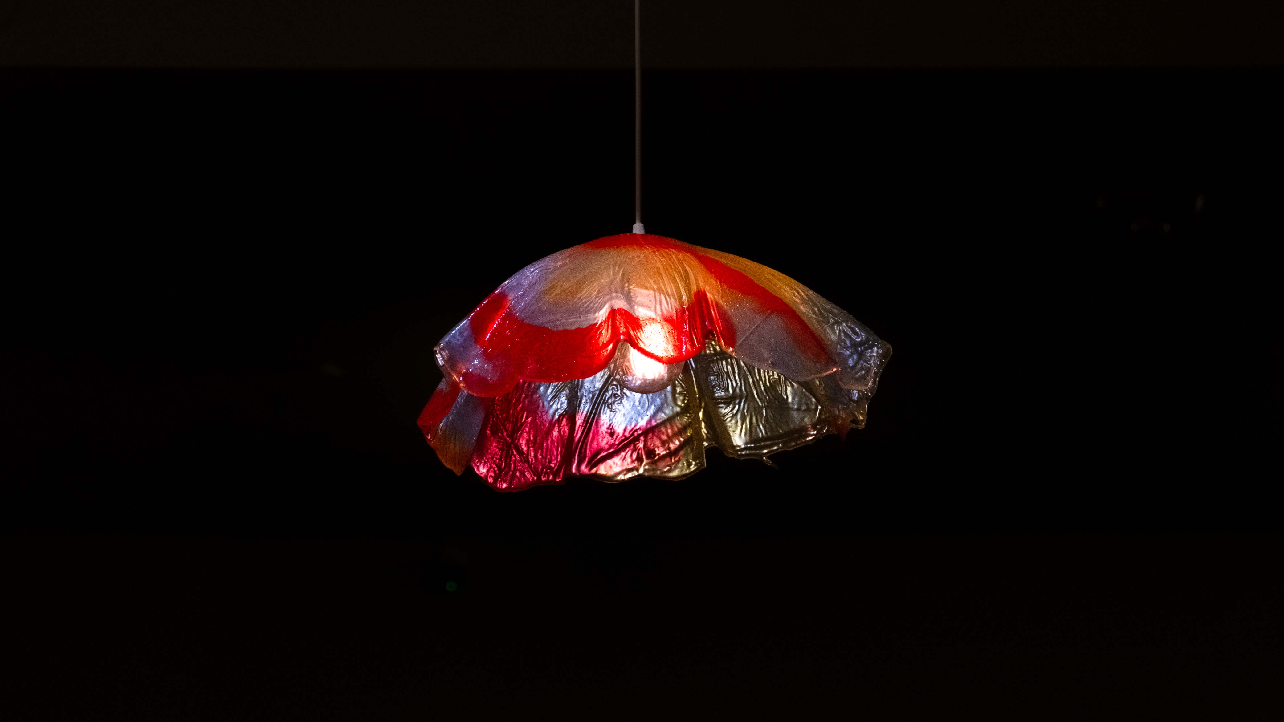 Antonucci Cafe Resin Pendant by Gaetano Pesce