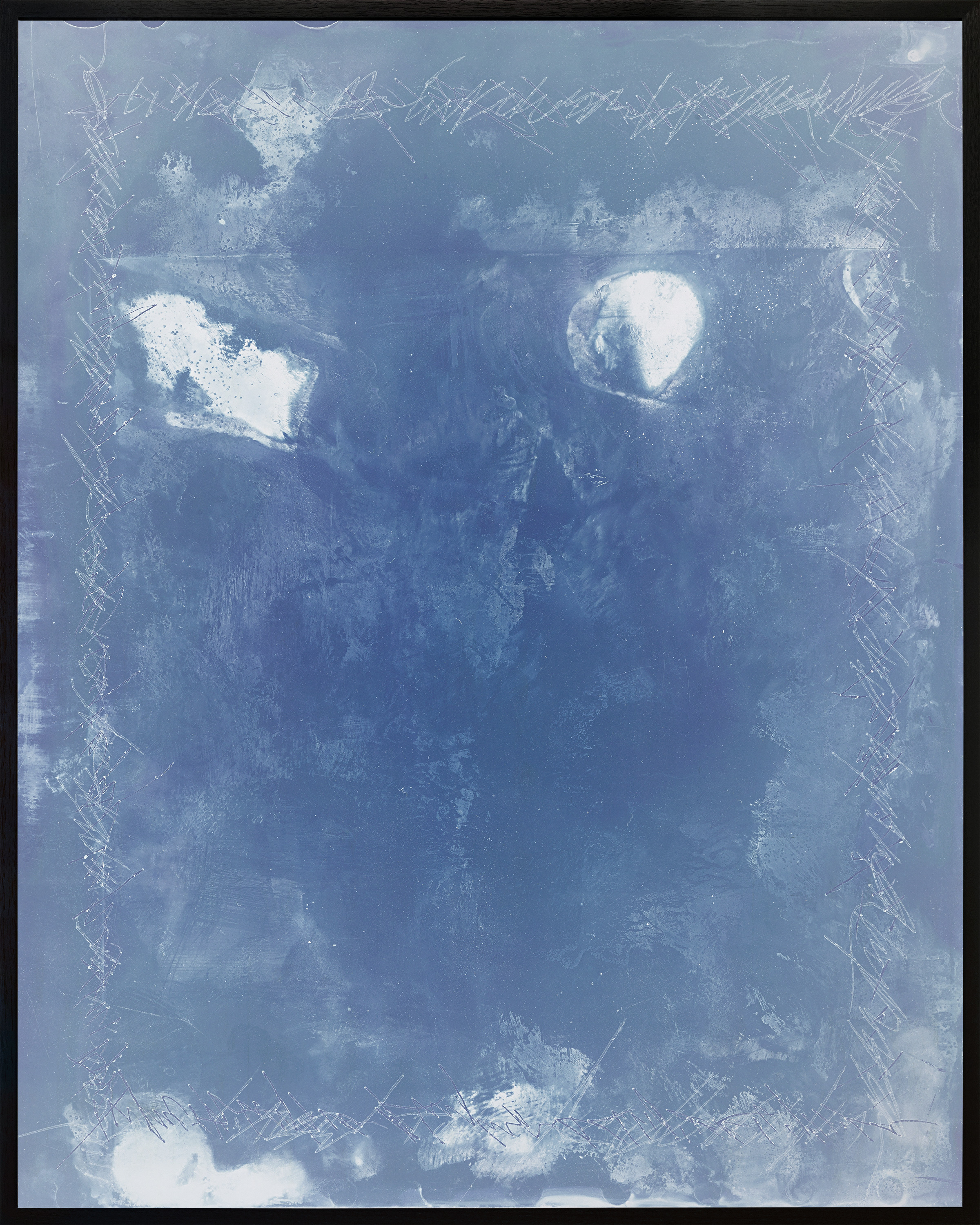 Guy Grabowsky, Encrypted, Lost then Found, 2021, Framed hand printed analogue C-type photographic print, 112 x 140 cm