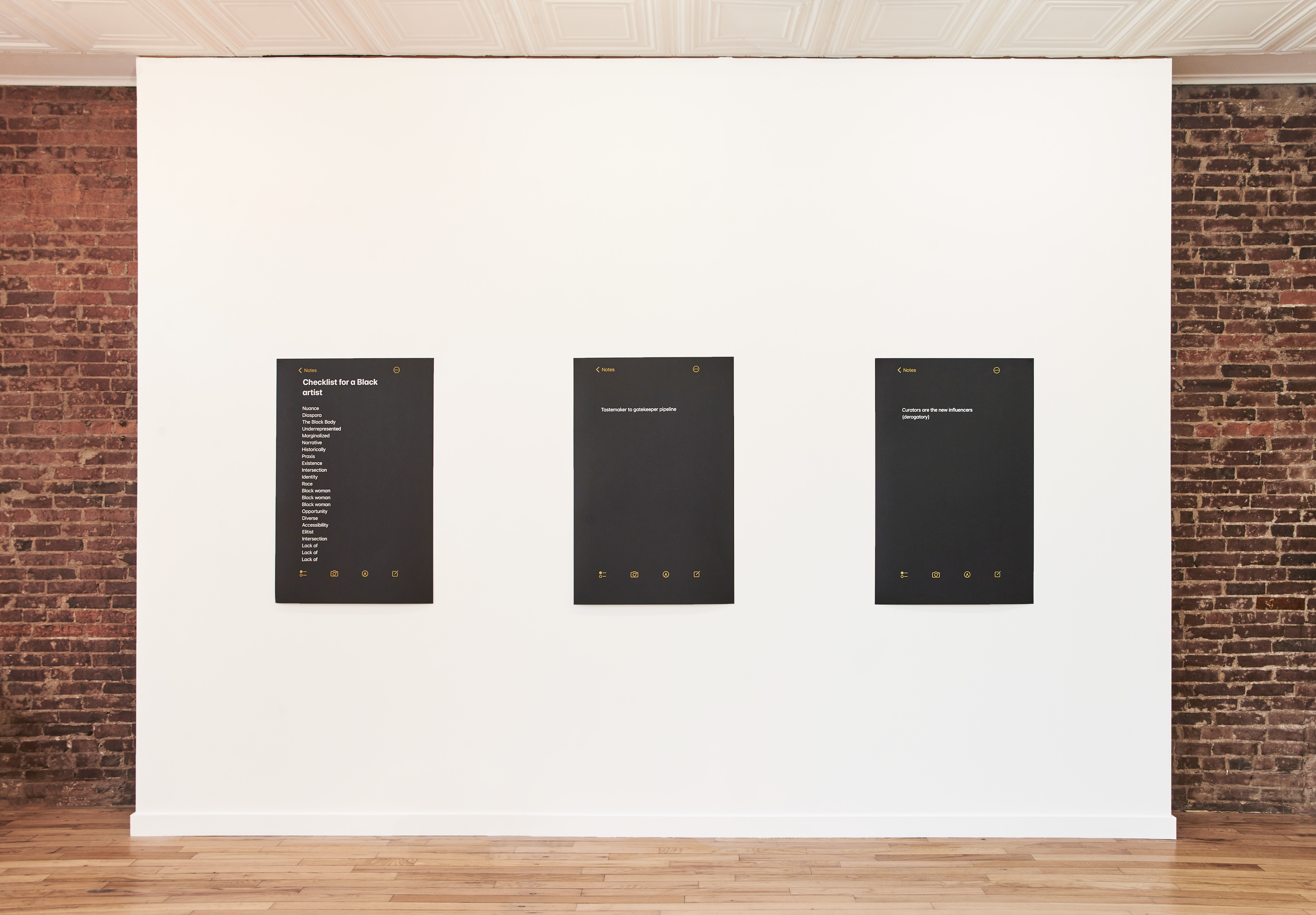 Installation view. Photo by Sean Eaton.