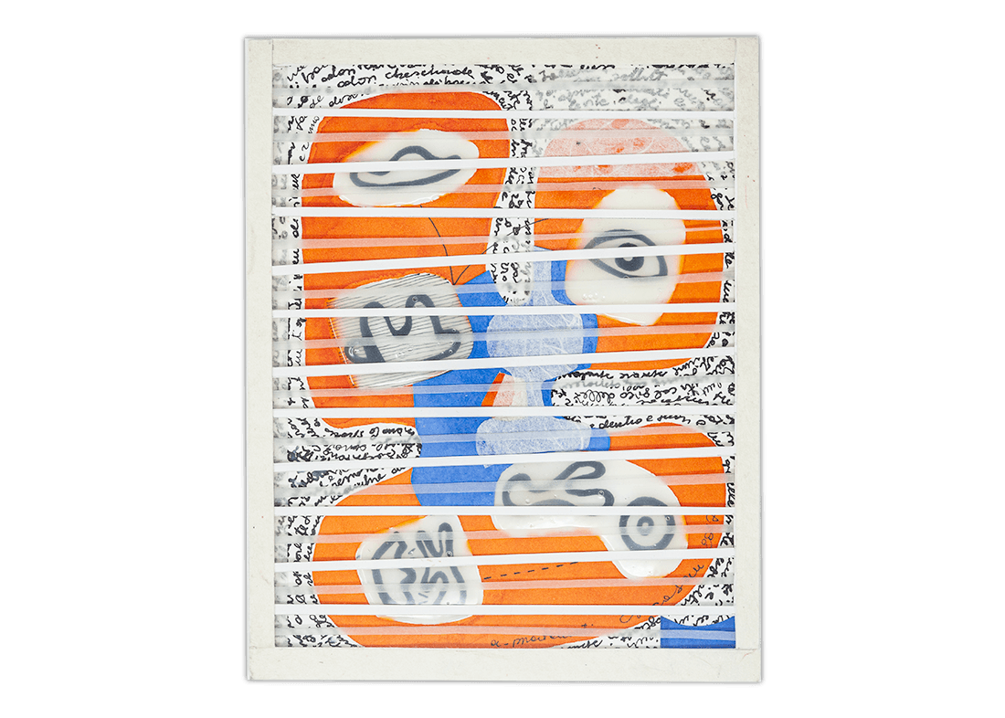 Appartamenti (China su carta e colla, cm 16x20, 2018)